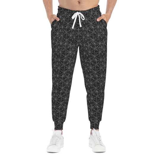 Spider Web Athletic Joggers Man Front