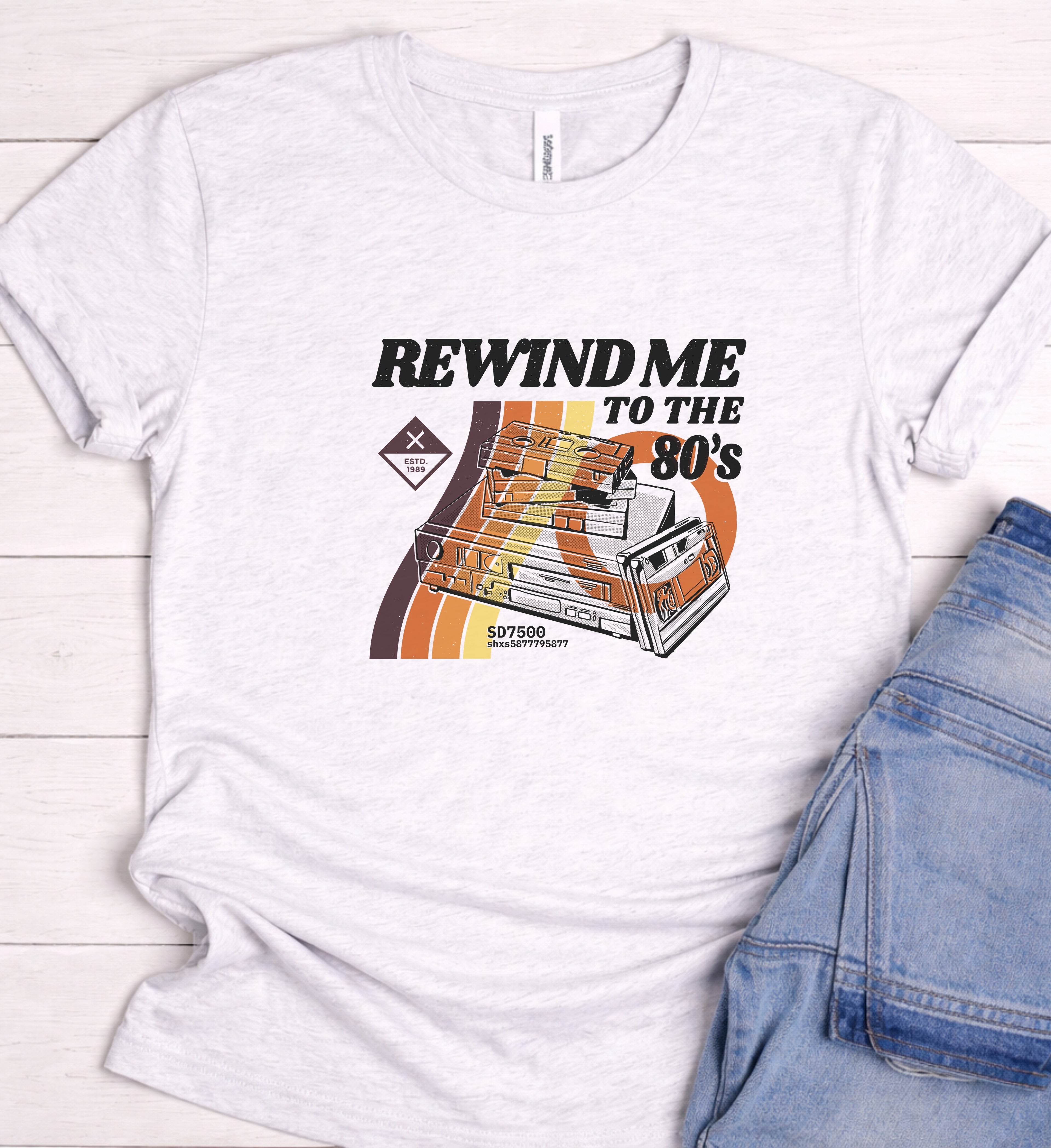 Retro Cassette Shirt – Vintage Analog Music Tee