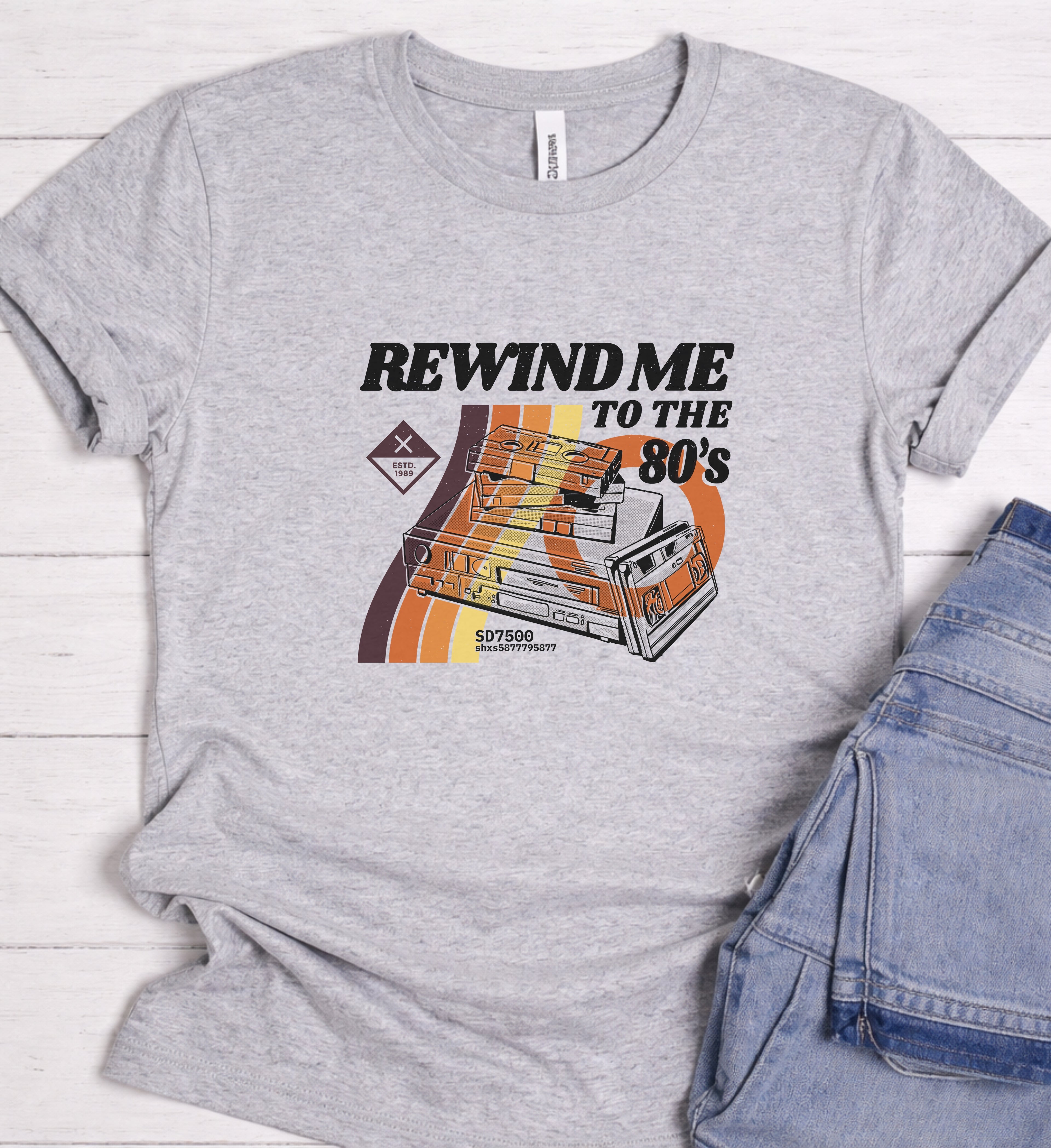 Retro Cassette Shirt – Vintage Analog Music Tee