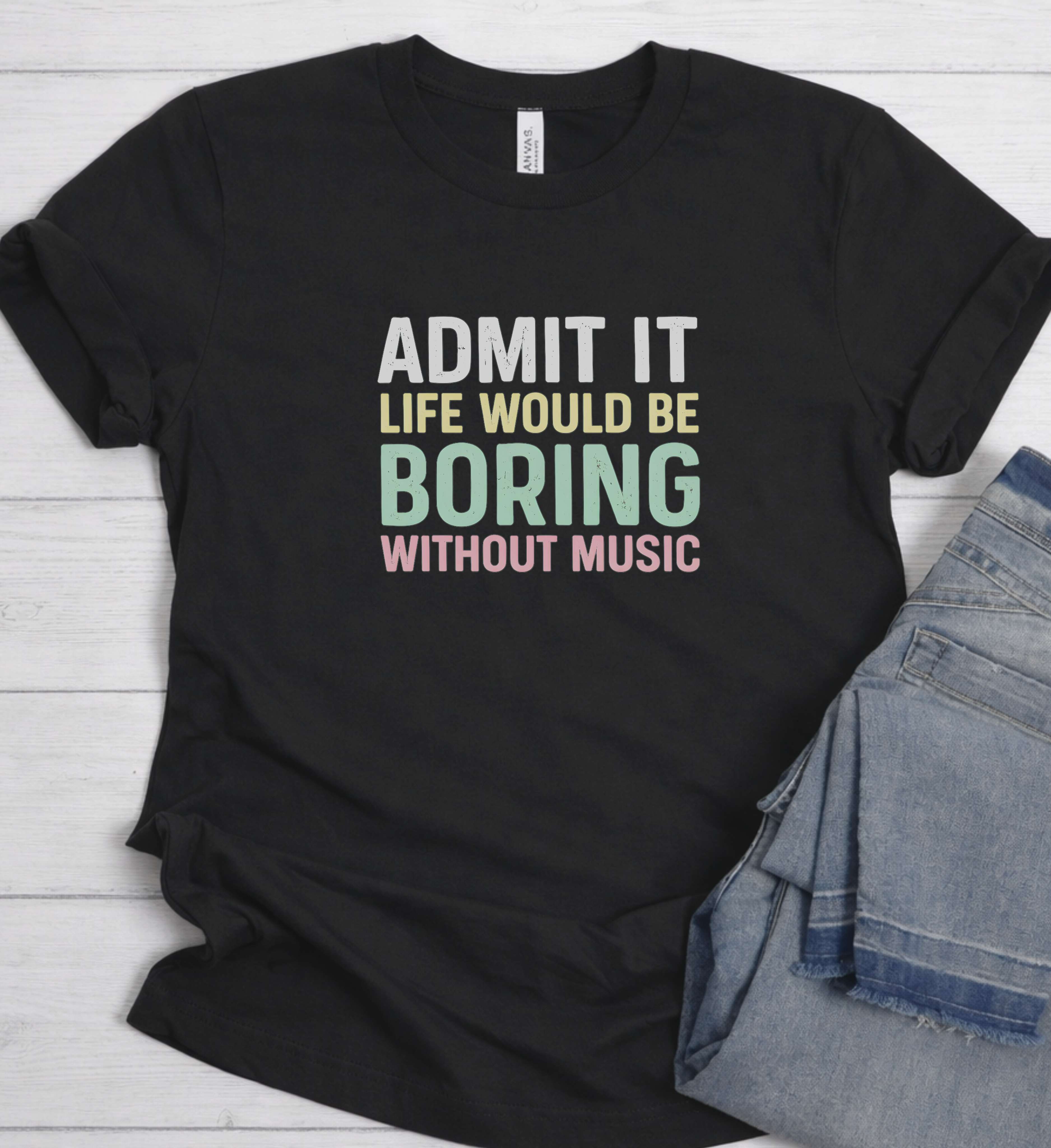 Music Lover Shirt – Life Without Music Tee