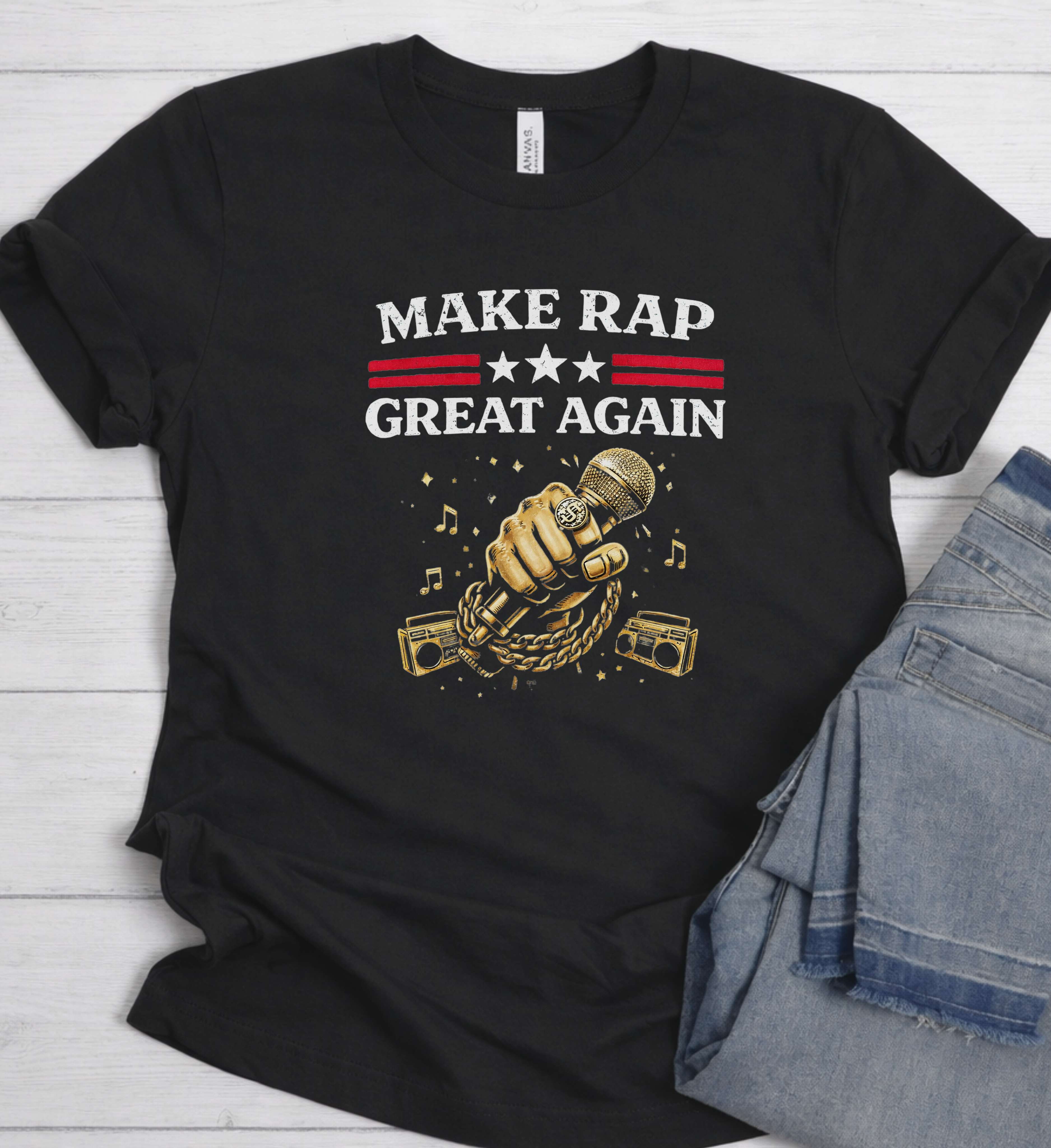 Rap Shirt – Make Rap Great Again Hip Hop Graphic Tee
