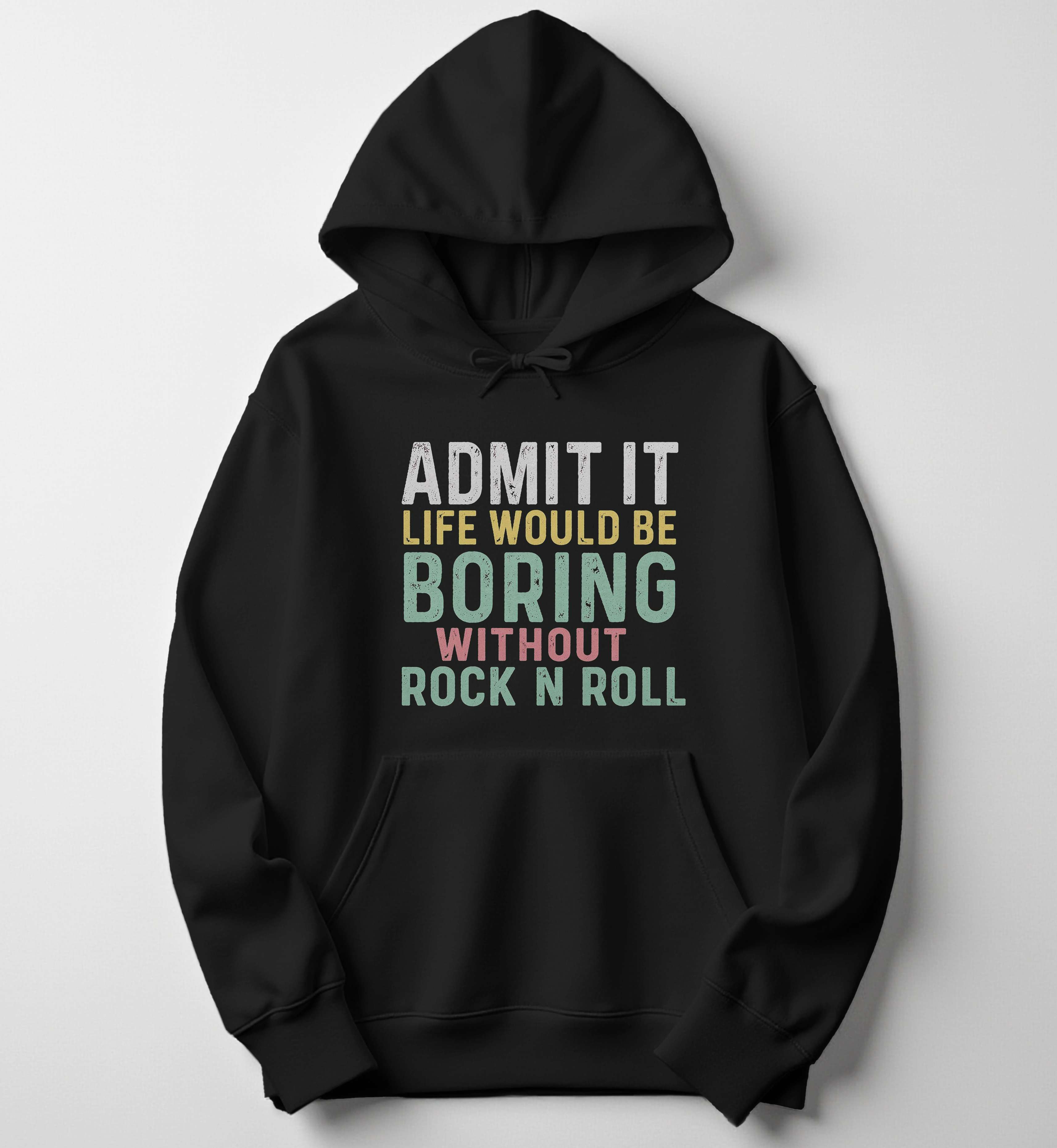 Rock N Roll Hoodie – Vintage Rock Hoodie