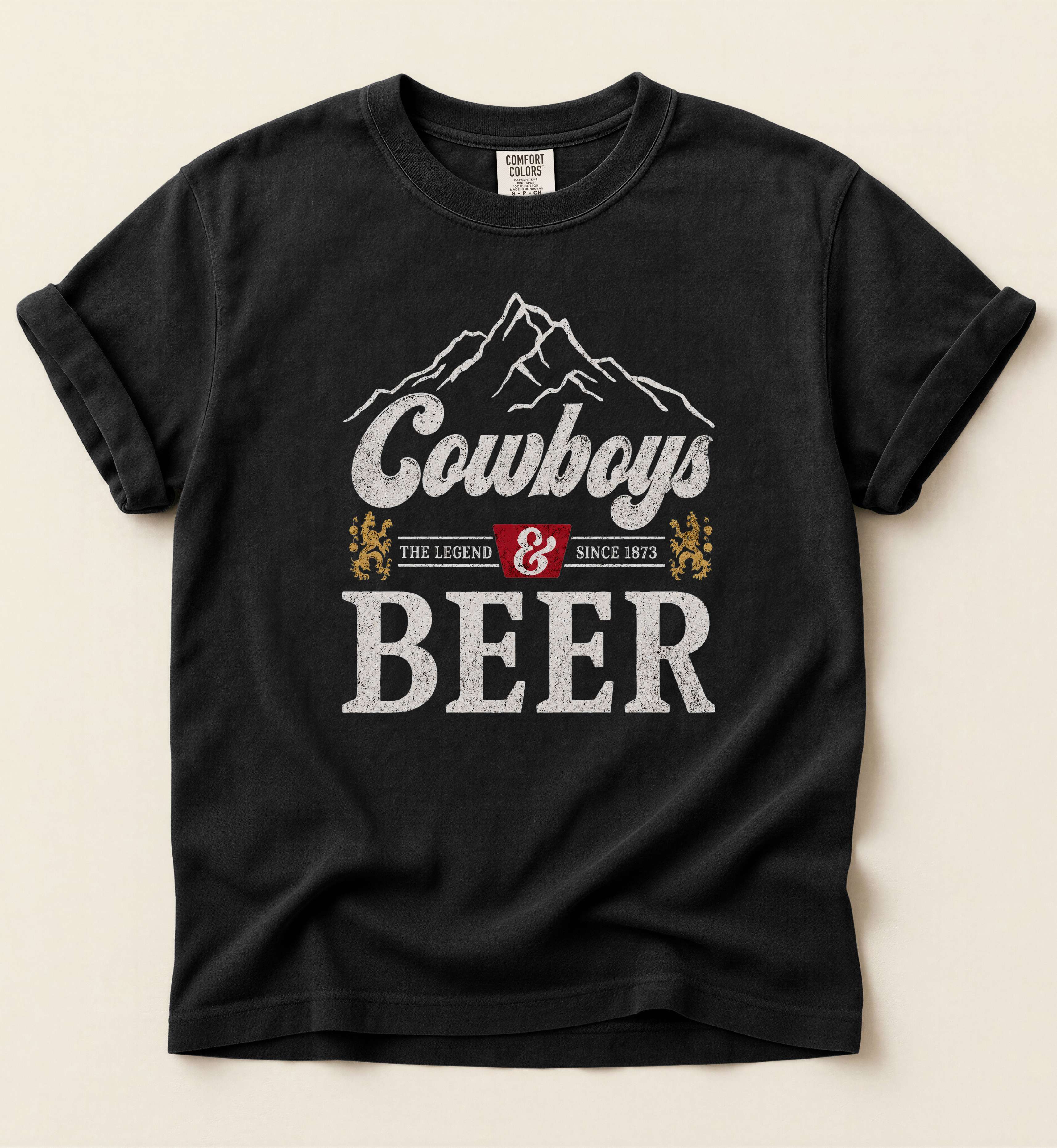 Cowboys & Beer – Country Lifestyle Tee
