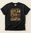 If It Ain't Outlaw It Ain't Country Shirt – Vintage Country Music Graphic Tee