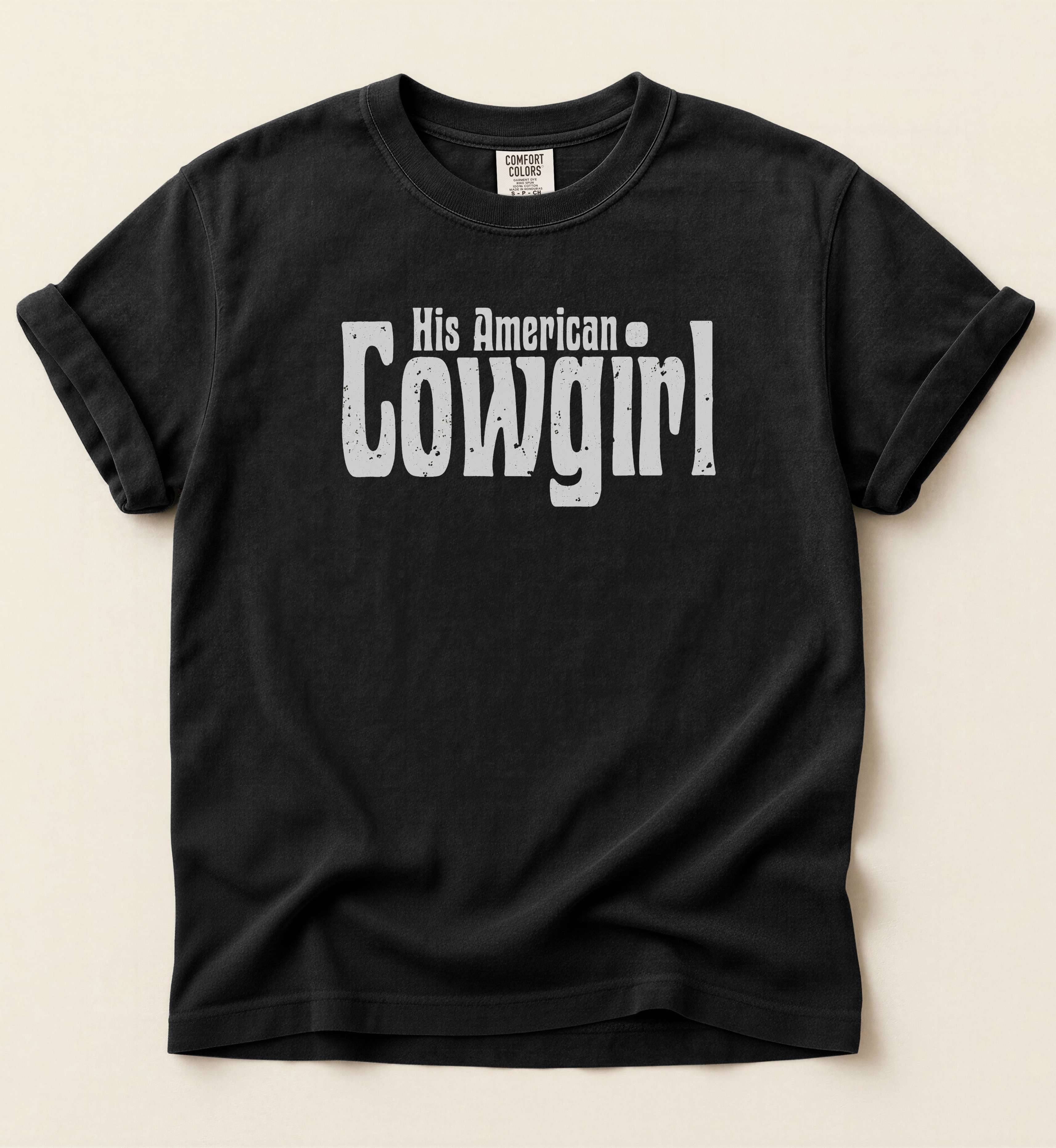 His American Cowgirl – Country Couple Tee