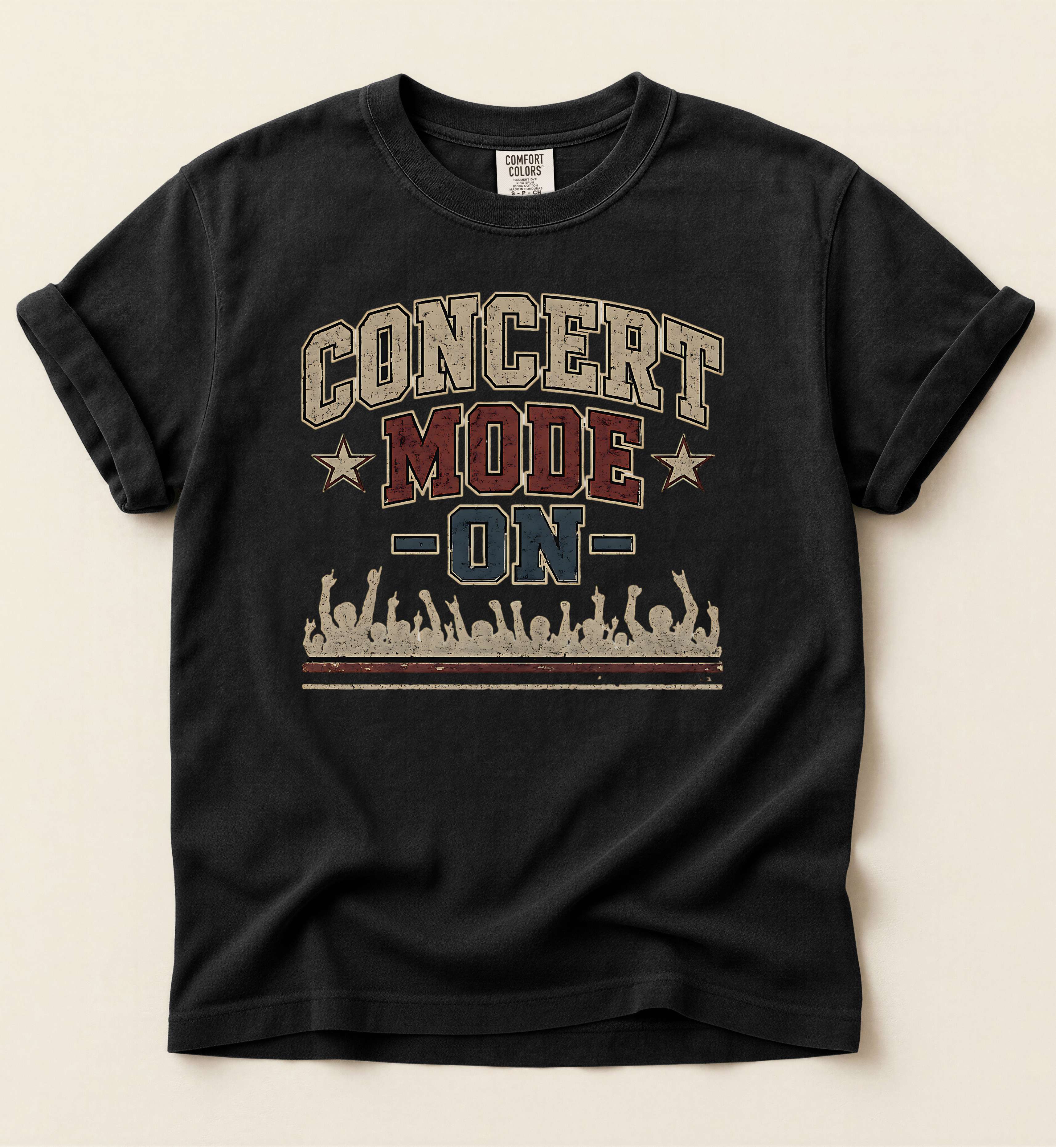 Concert Mode On – Country Music Lifestyle Tee