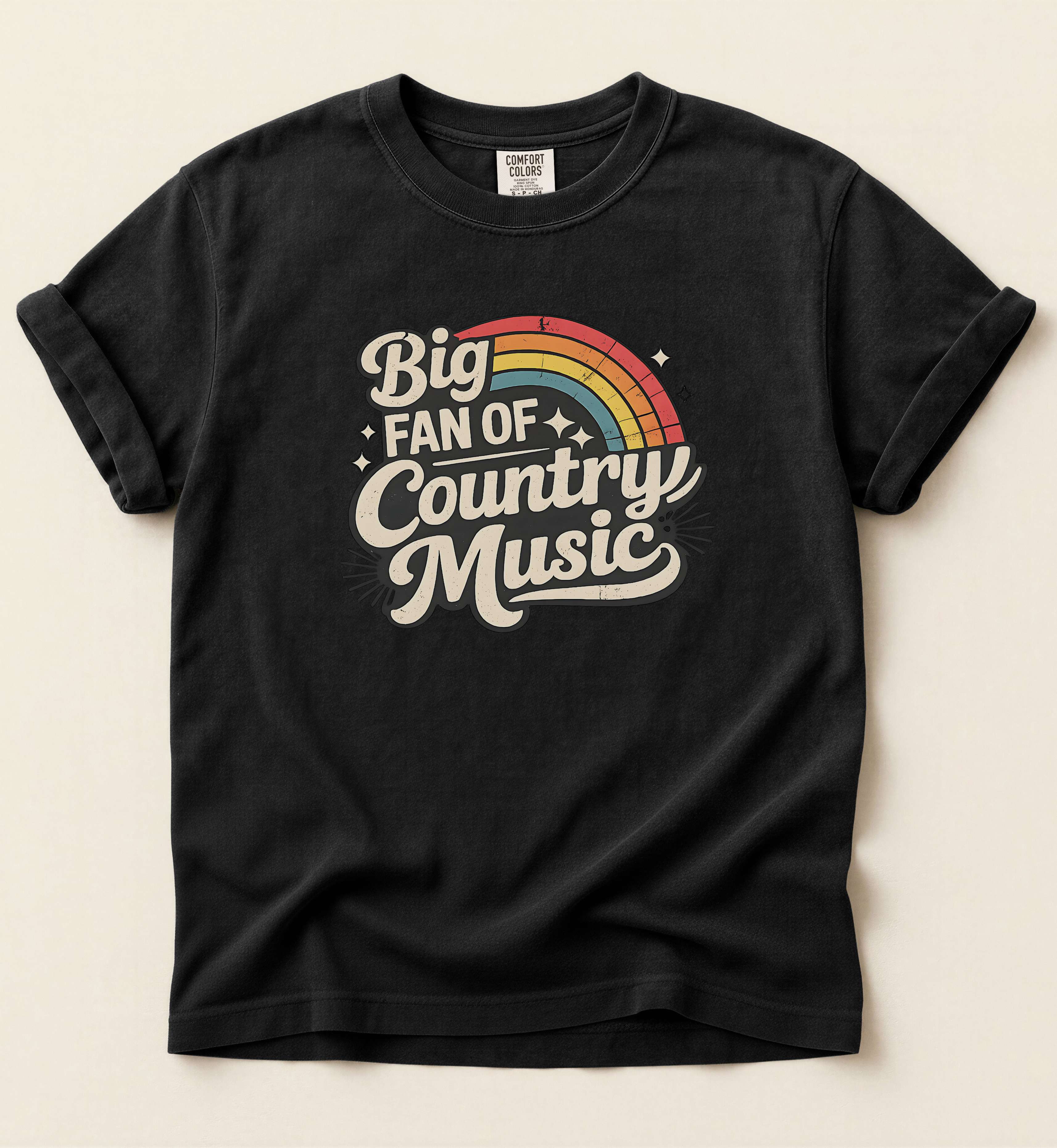 Big Fan Of Country Music T Shirt