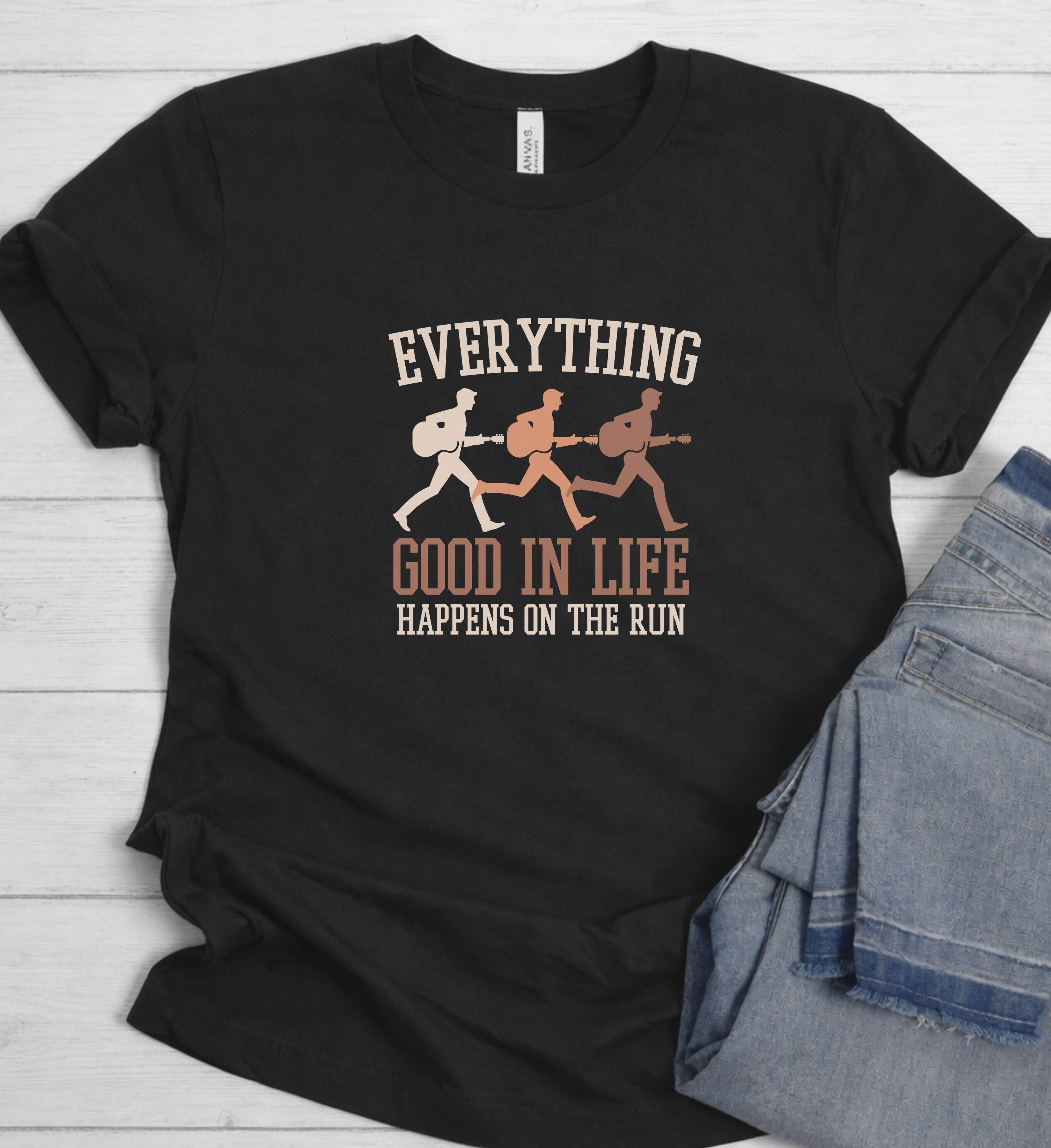 Everything Good In Life Happens On The Run T-Shirt