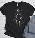 Cello Shirt – Classical Music Notes Artistic Tee