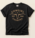 Cowgirl Country – Vintage Western Lifestyle Tee
