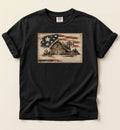 Rustic Americana Barn Graphic Tee