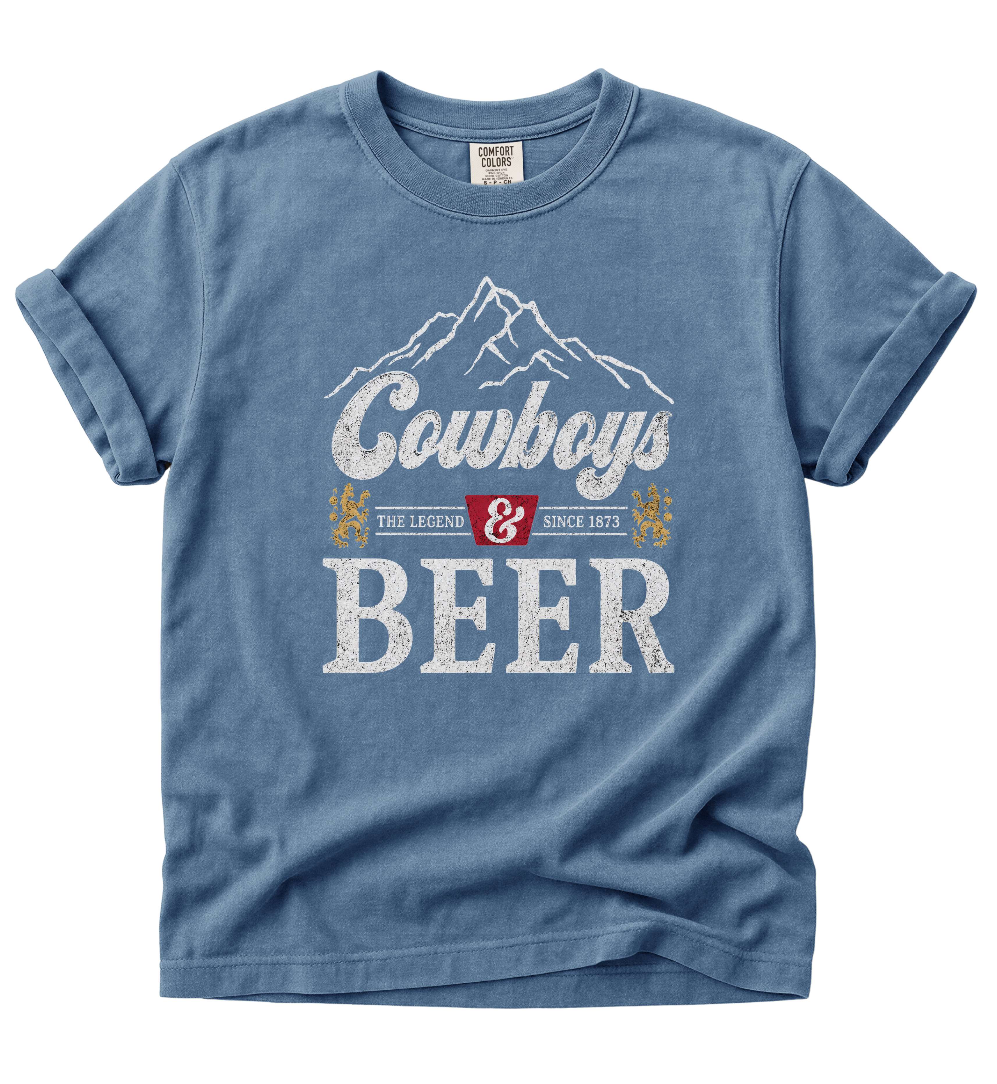 Cowboys & Beer – Country Lifestyle Tee