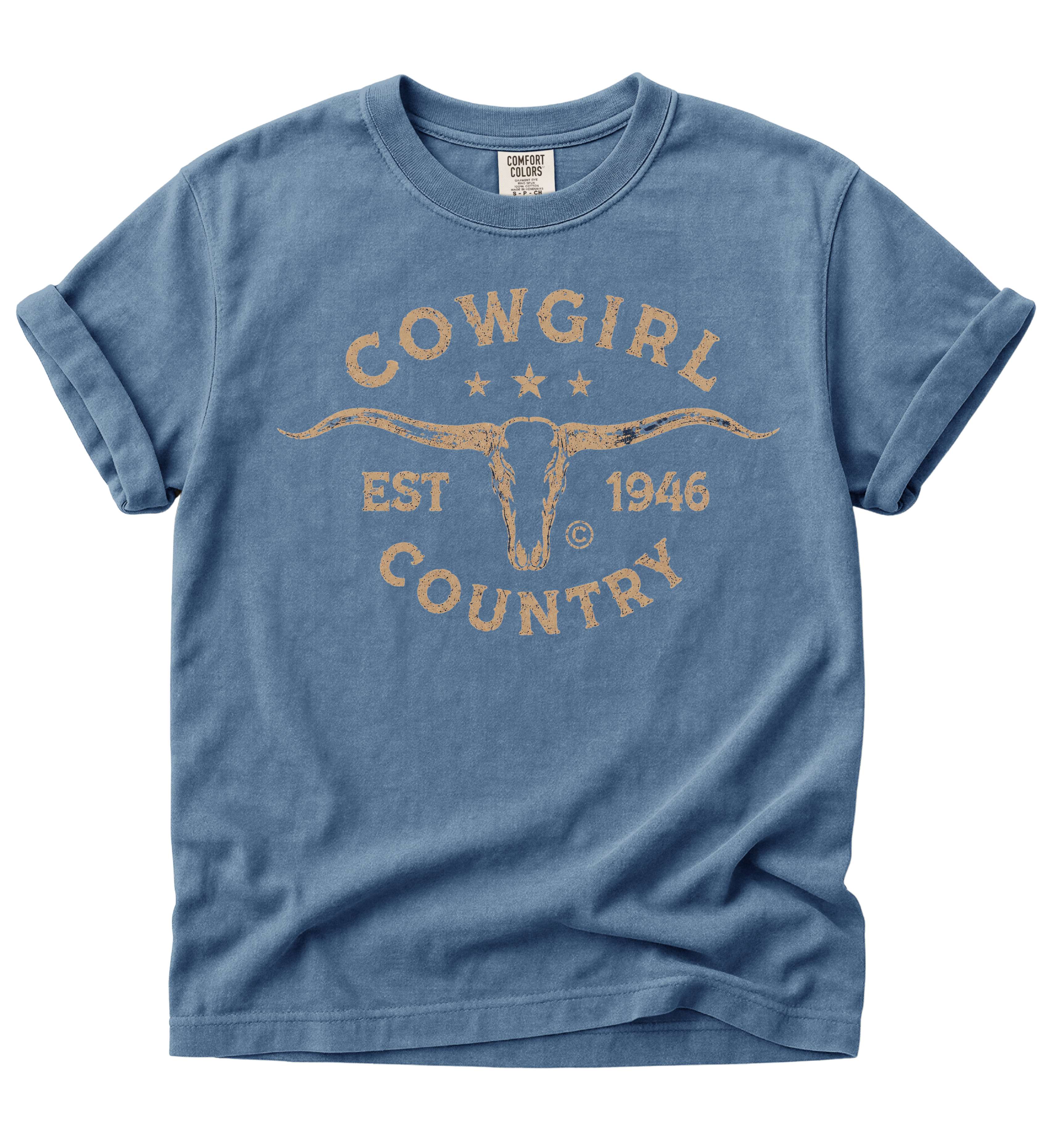 Cowgirl Country – Vintage Western Lifestyle Tee
