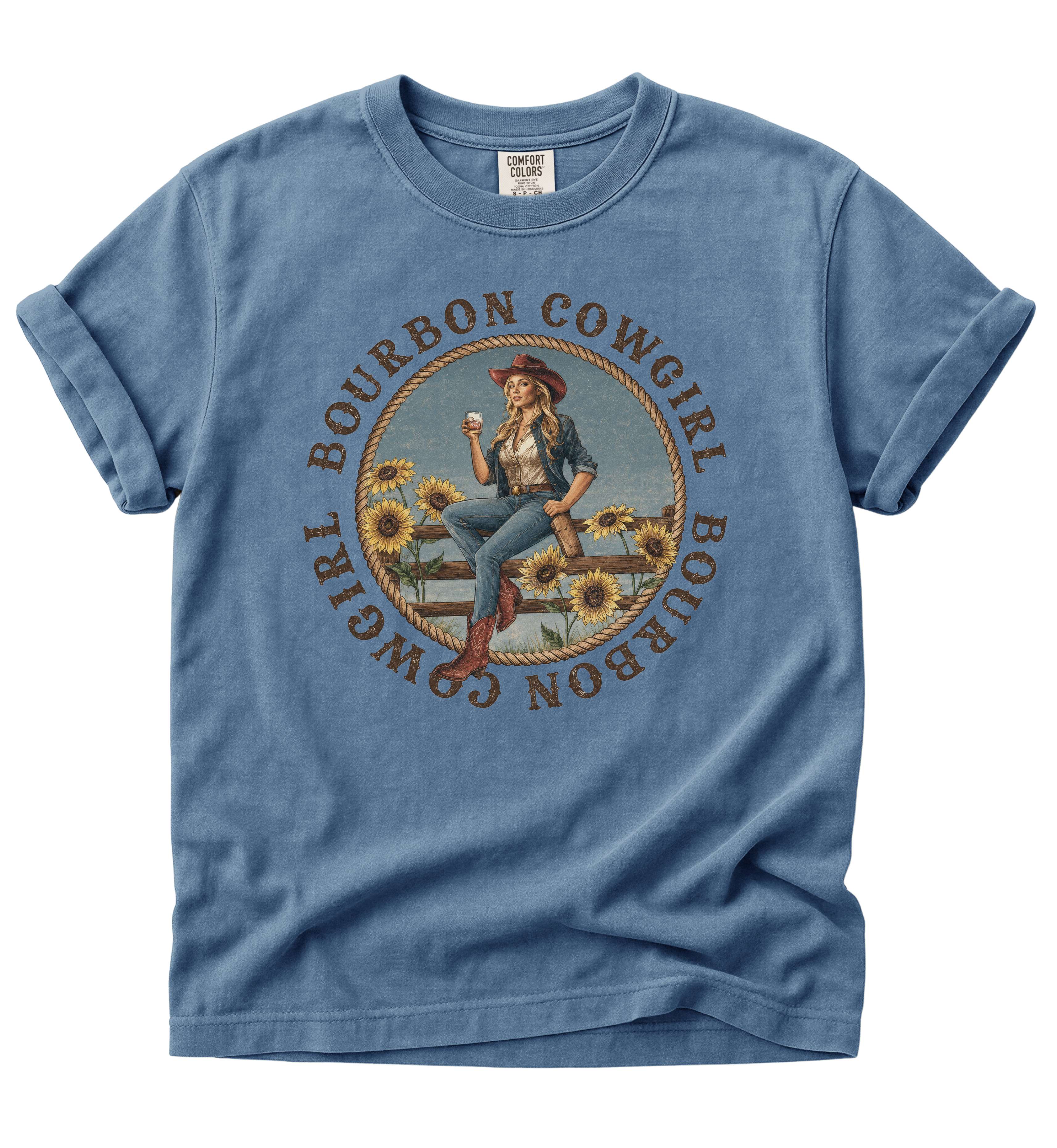 Bourbon Cowgirl – Western Lifestyle Tee