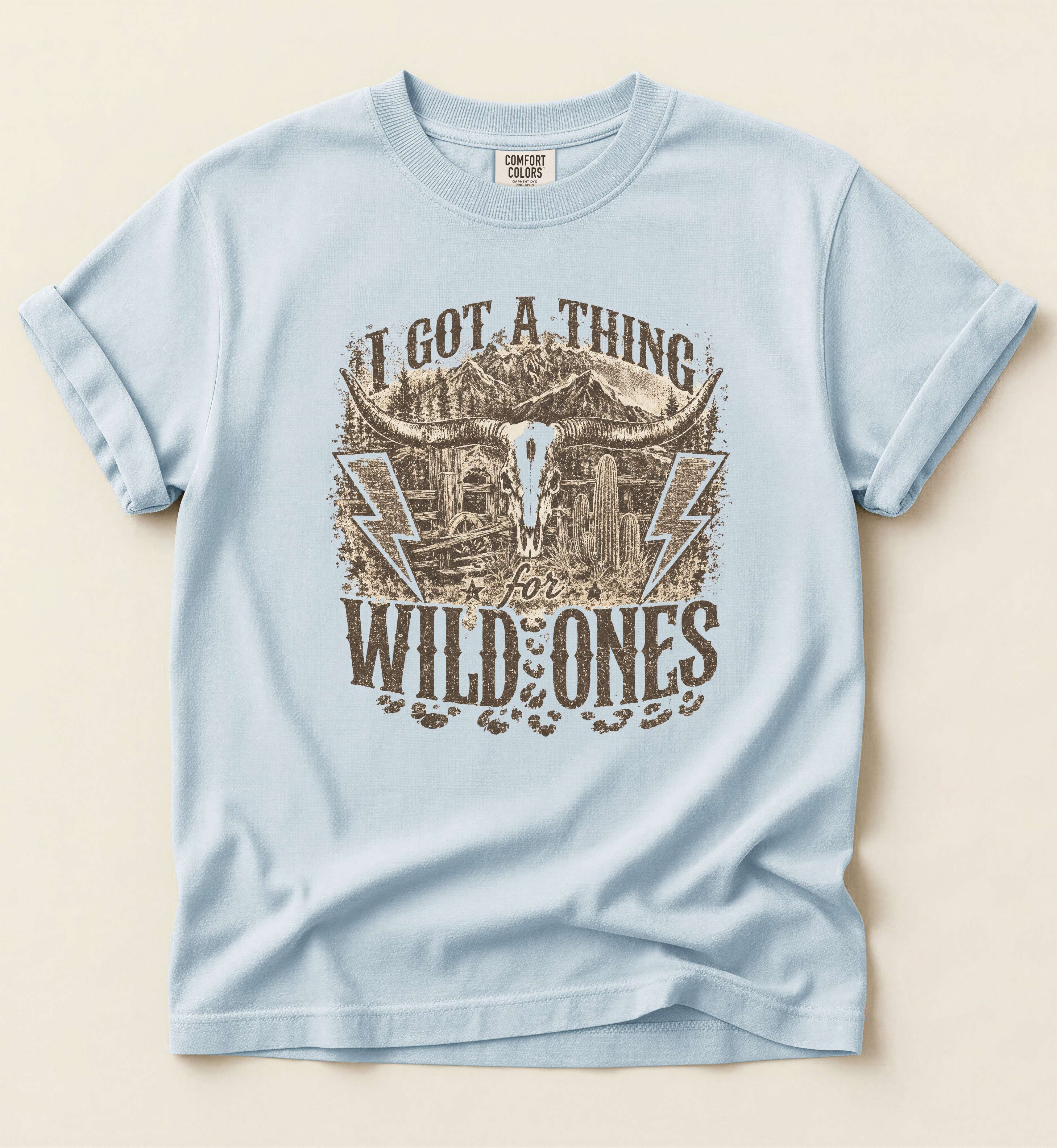 I Got A Thing For Wild Ones Shirt – Vintage Outlaw Country Graphic Tee