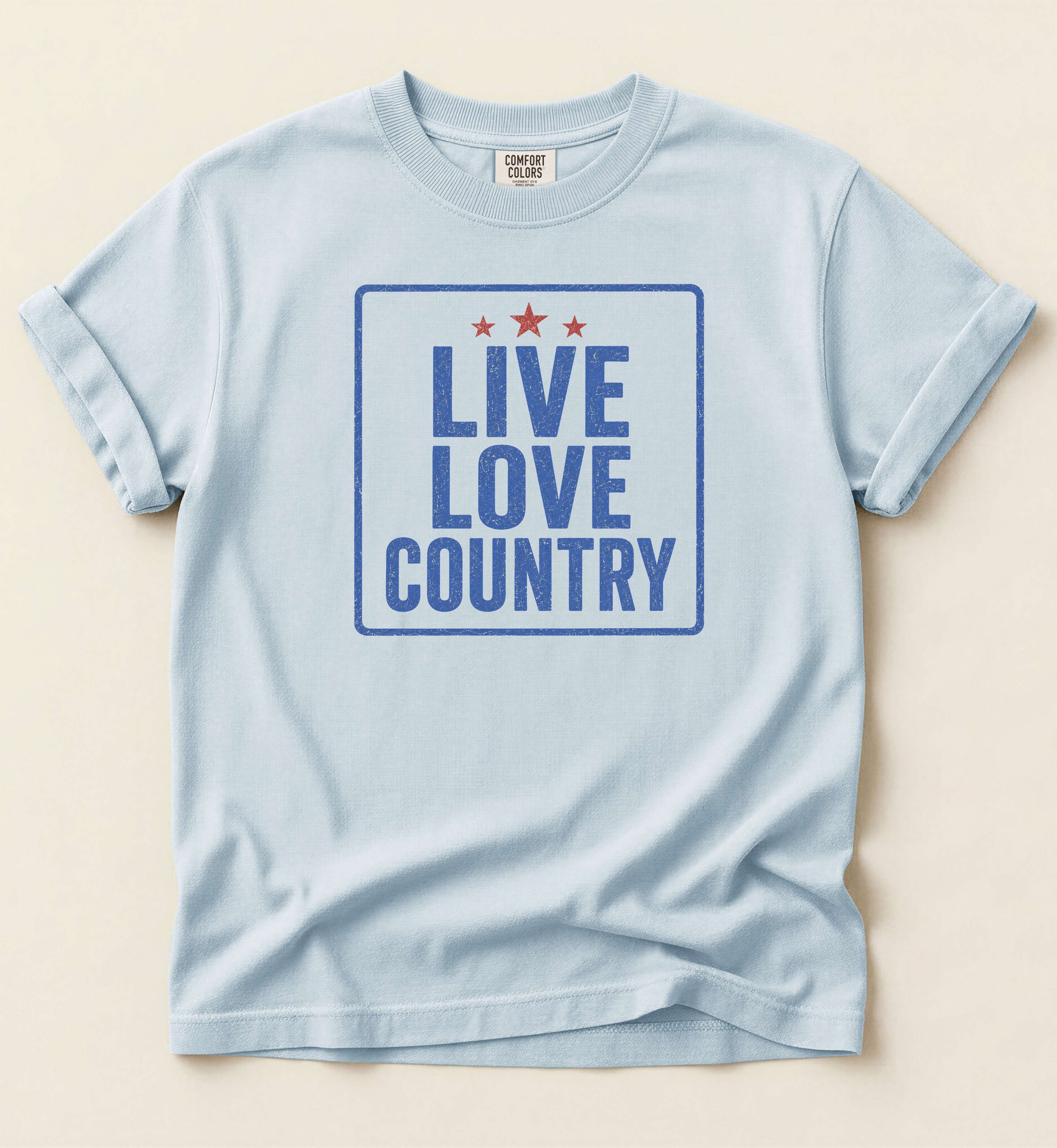 Live Love Country Shirt – Country Lifestyle Graphic Tee