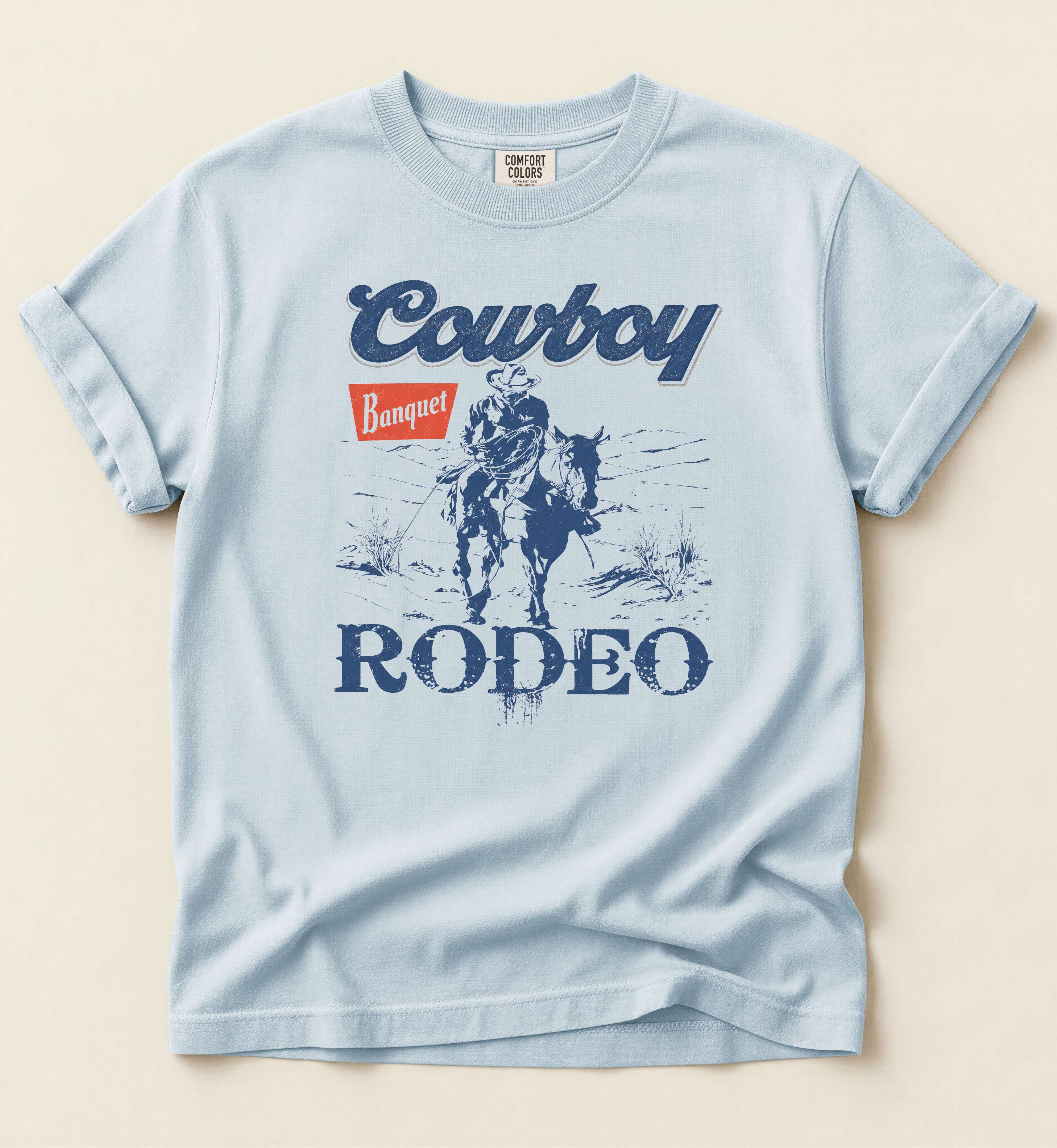 Cowboy Rodeo – Vintage Western Rider Tee