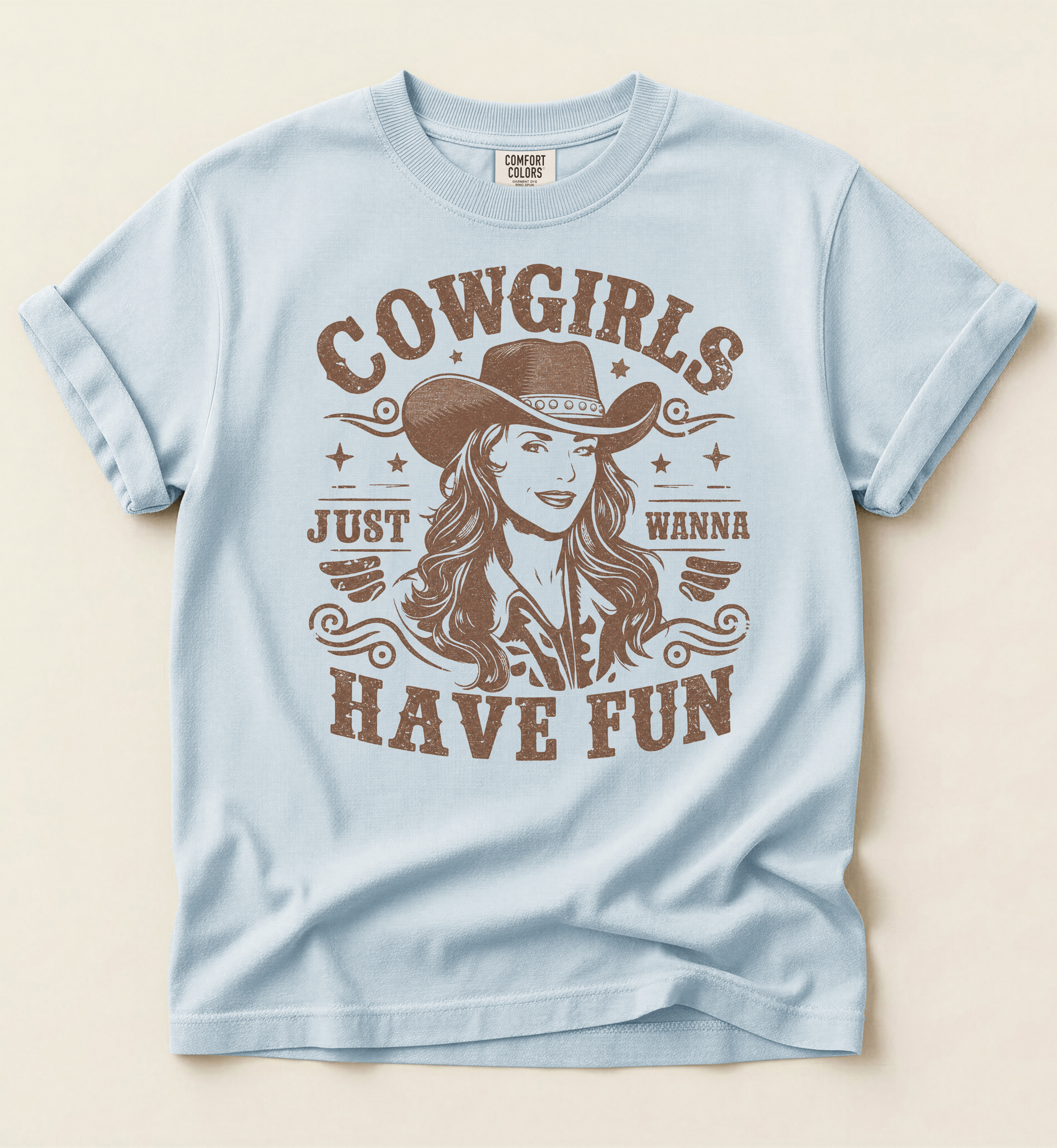Cowgirls Just Wanna Have Fun – Vintage Western Tee