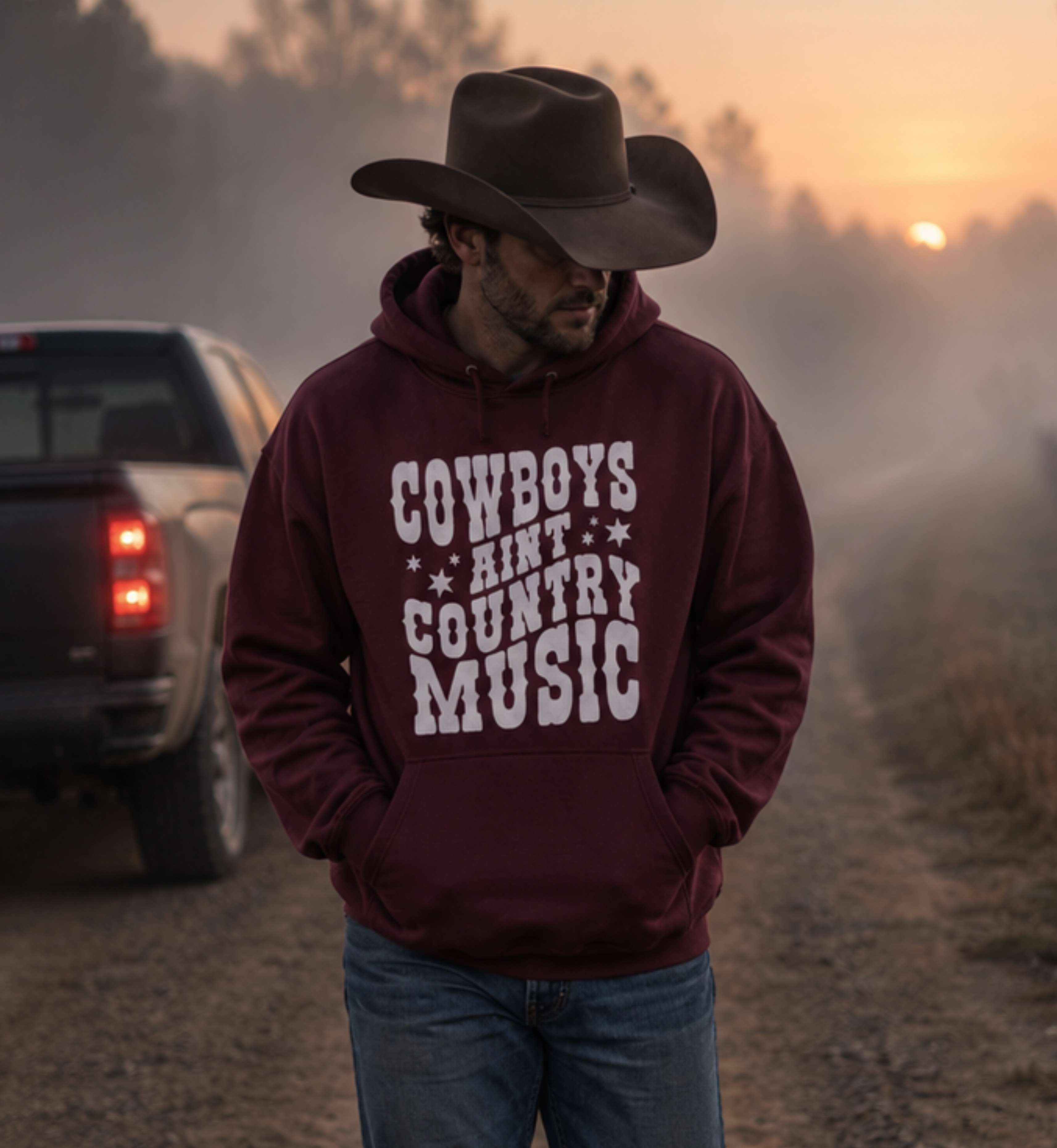 Cowboys Ain't Country Music Hoodie