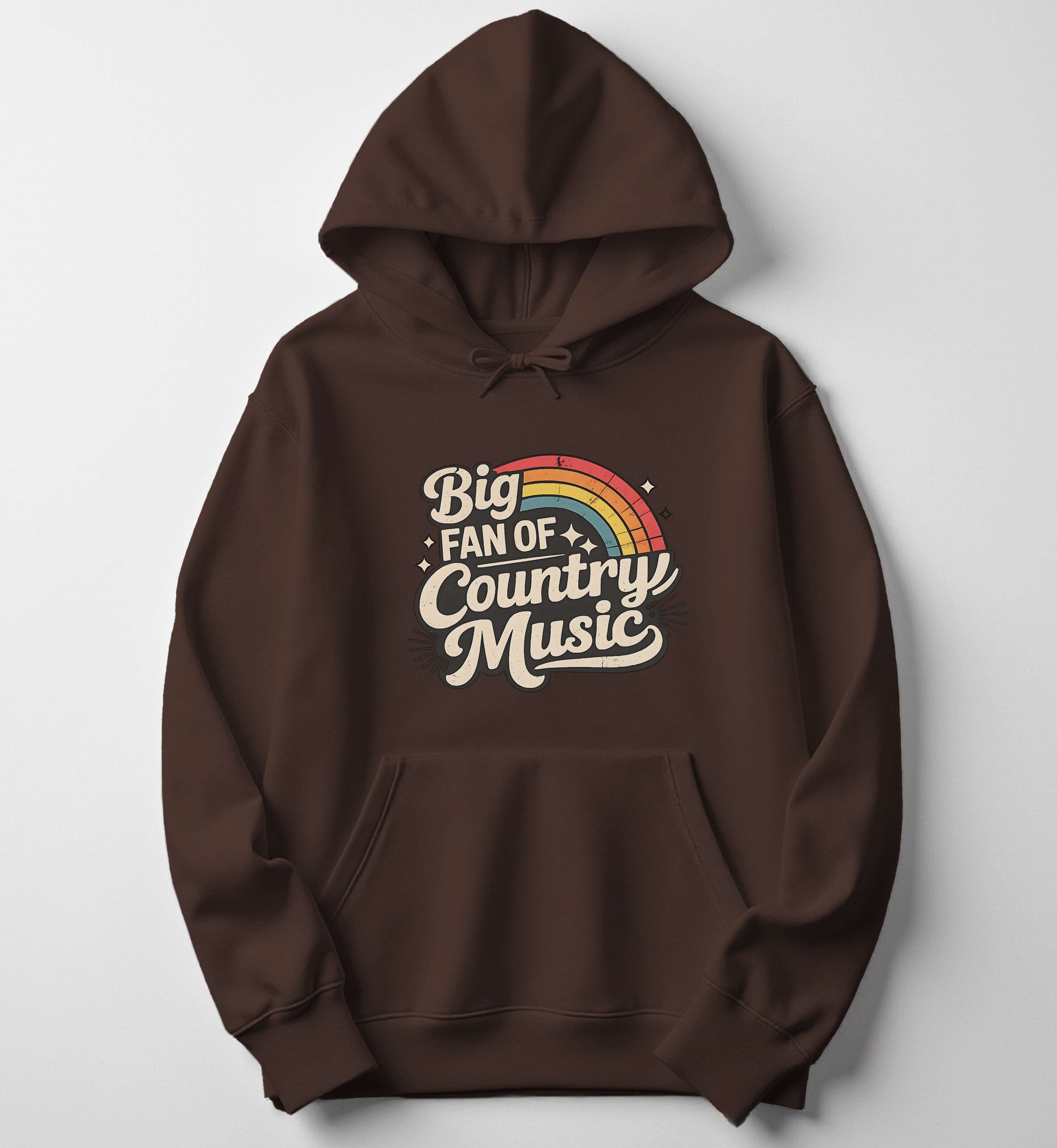 Big Fan of Country Music Hoodie – Vintage Western Music Hoodie