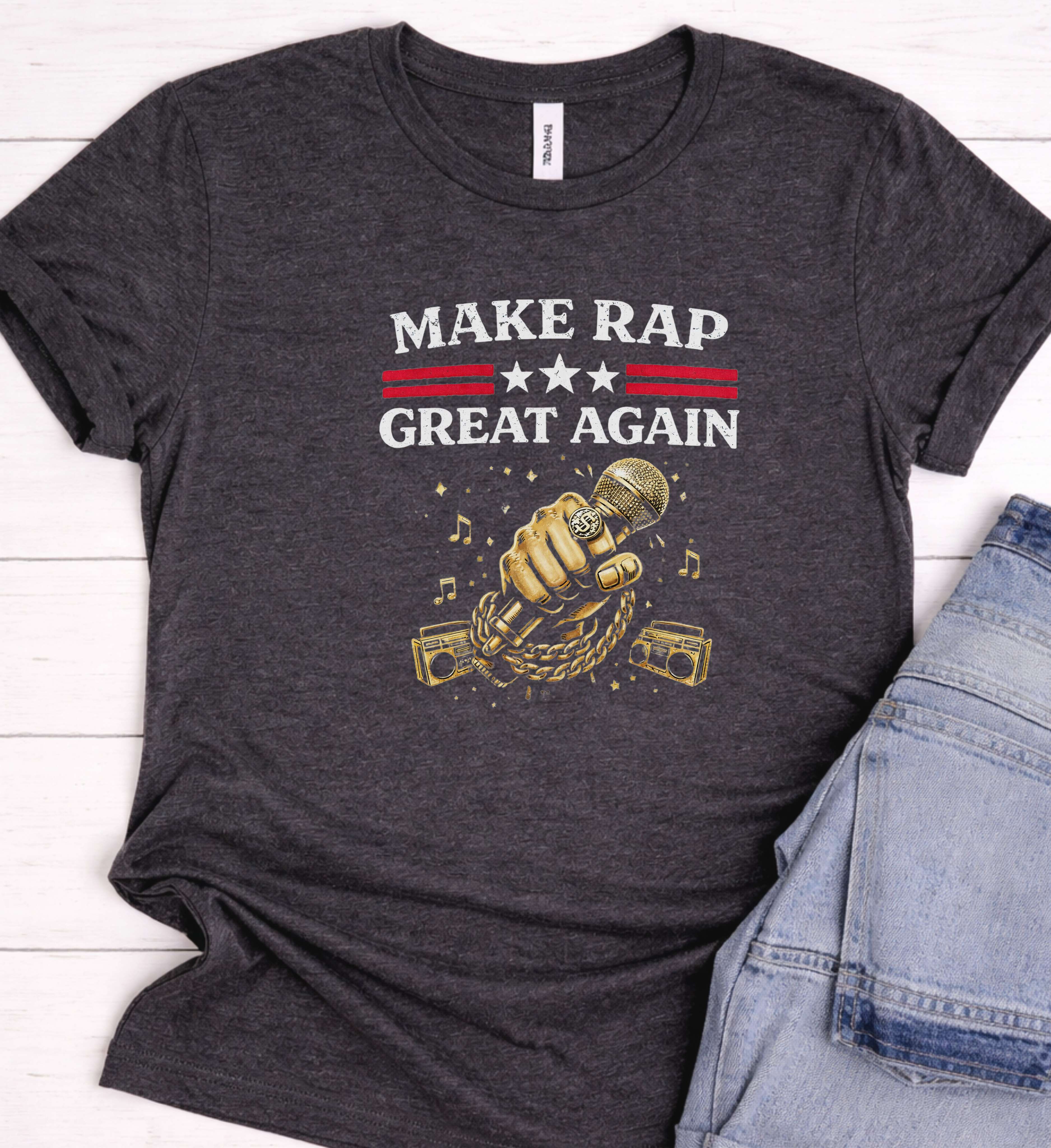 Rap Shirt – Make Rap Great Again Hip Hop Graphic Tee