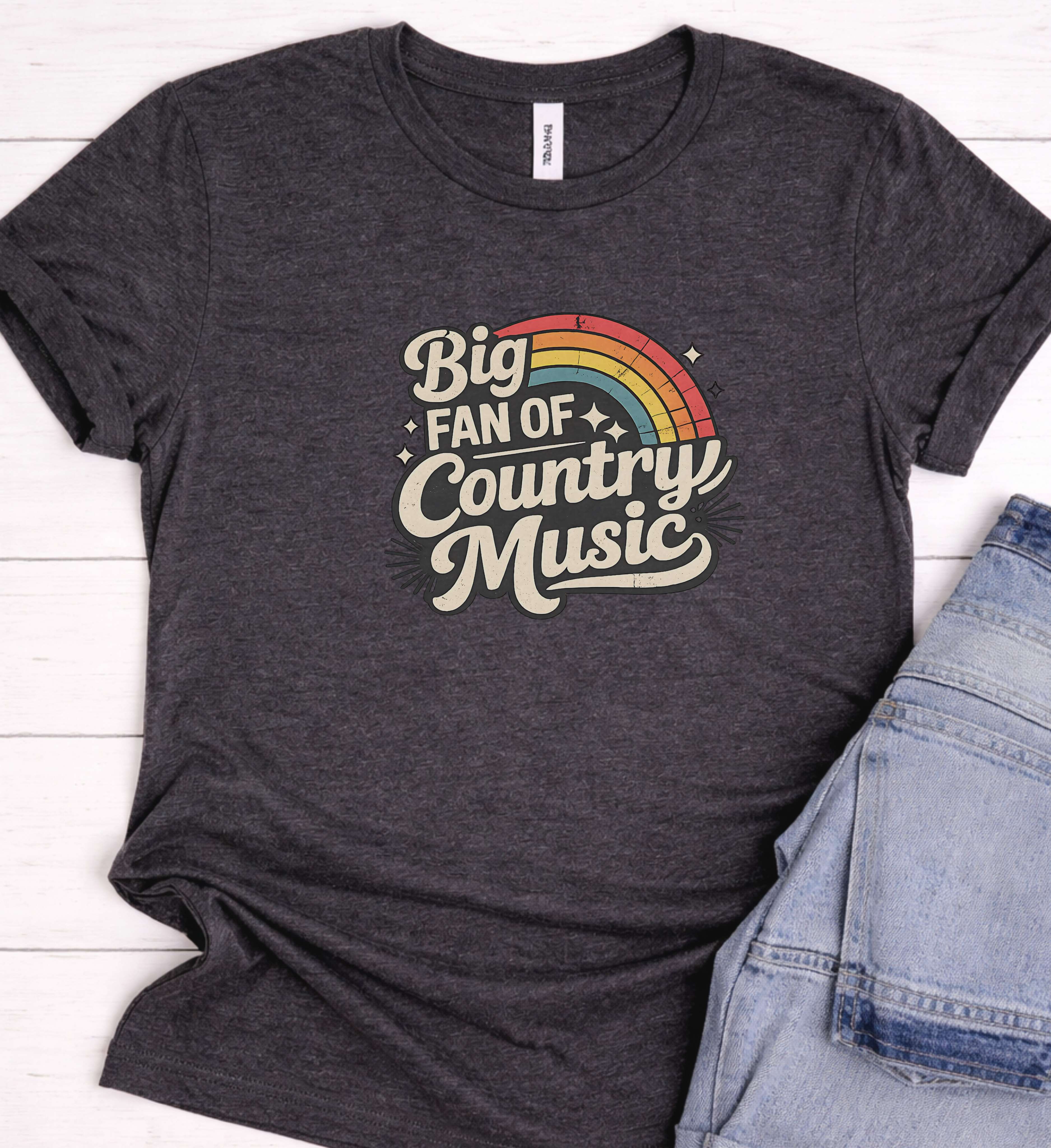 Country Music Shirt – Retro Western Country Tee