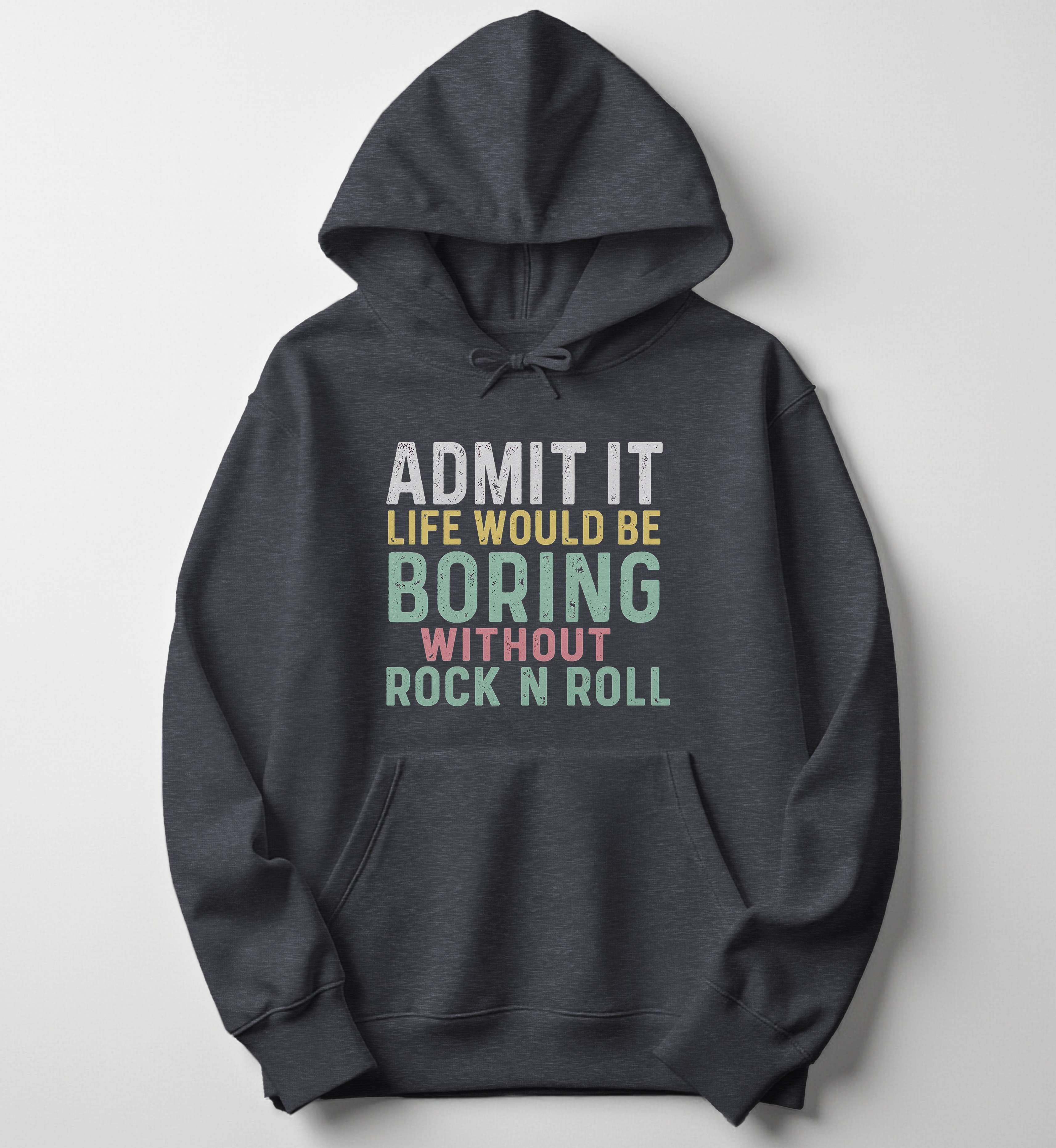 Rock N Roll Hoodie – Vintage Rock Hoodie