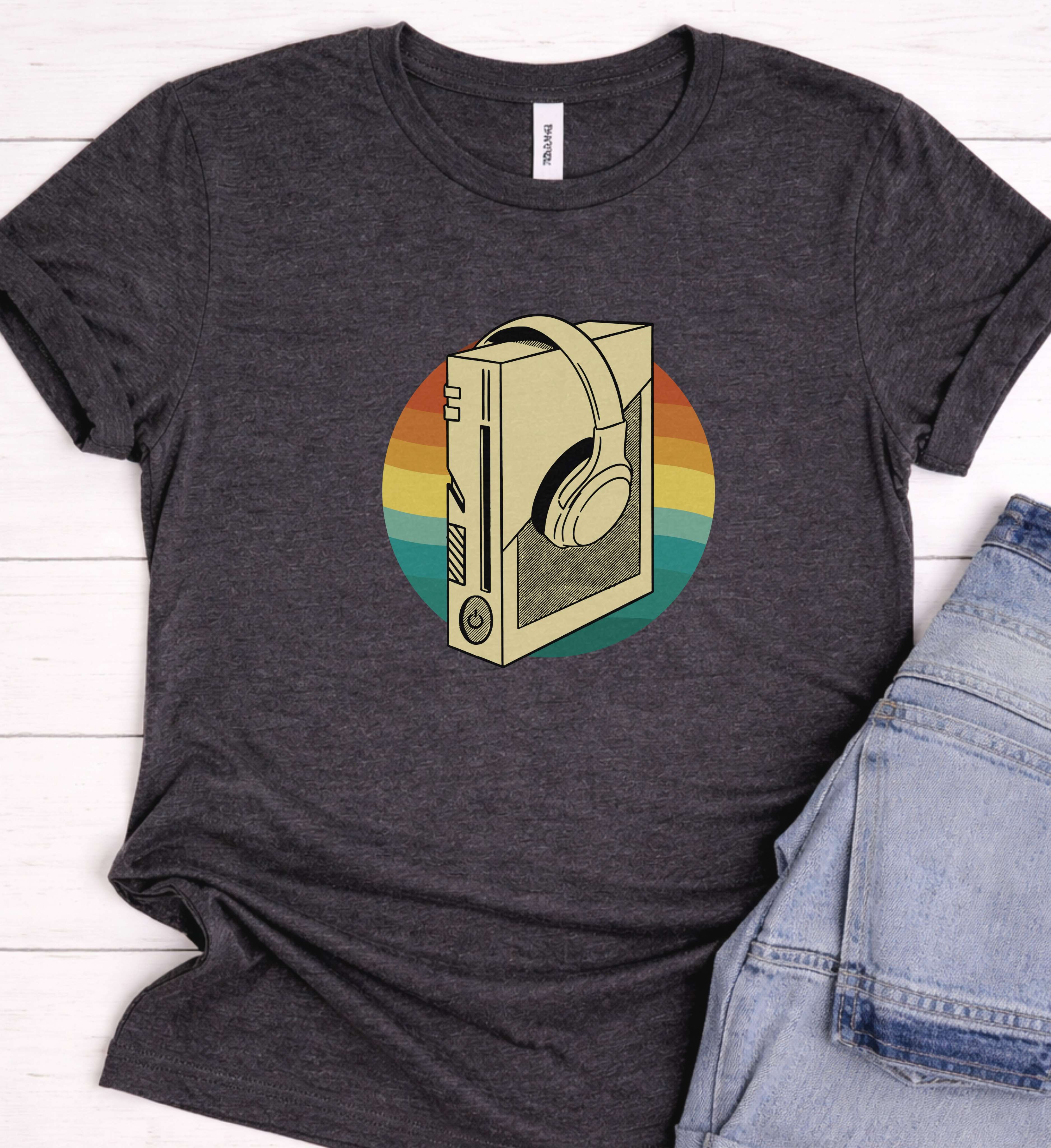 Retro Walkman Shirt – Vintage Music Player Tee