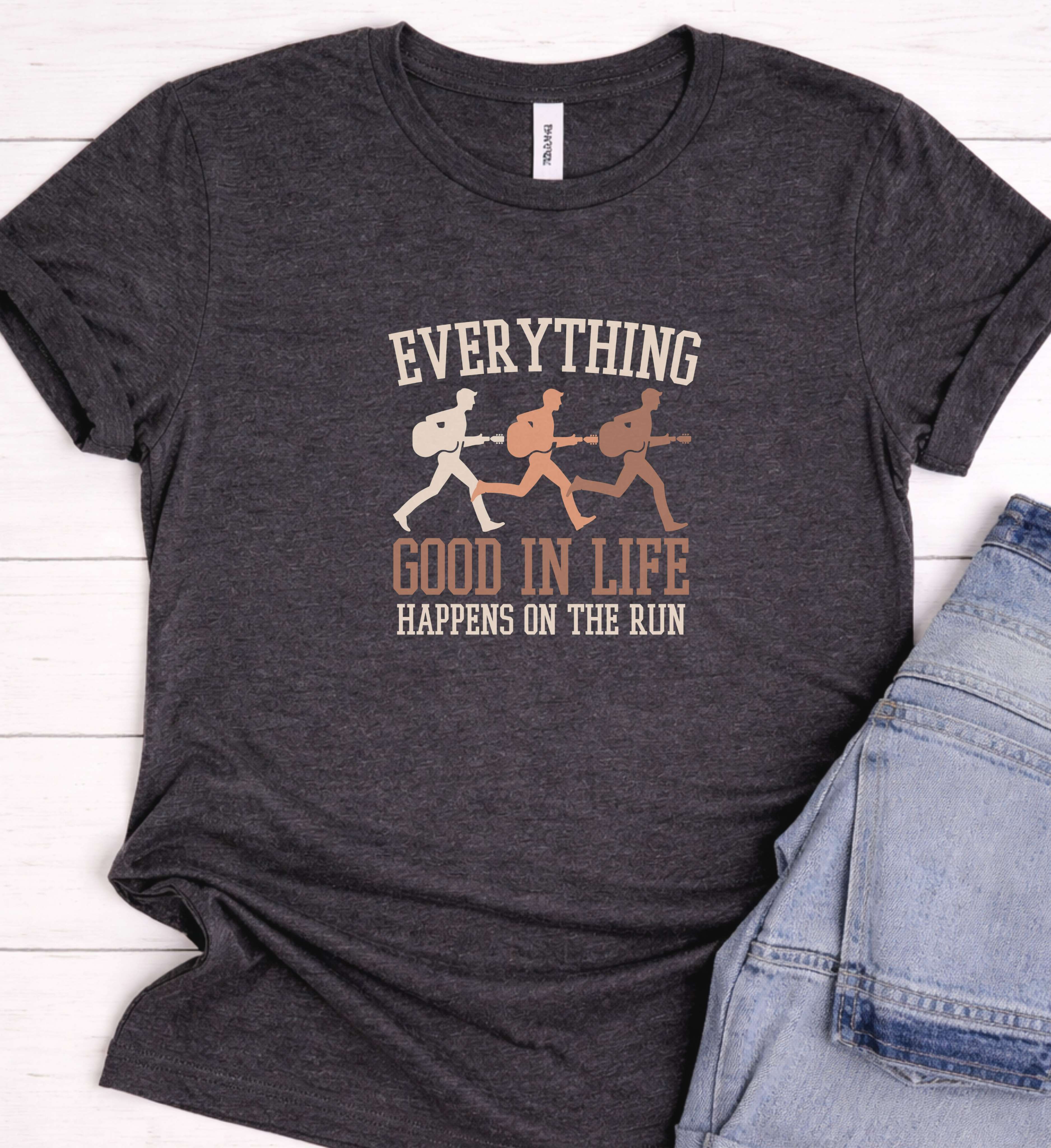 Everything Good In Life Happens On The Run T-Shirt