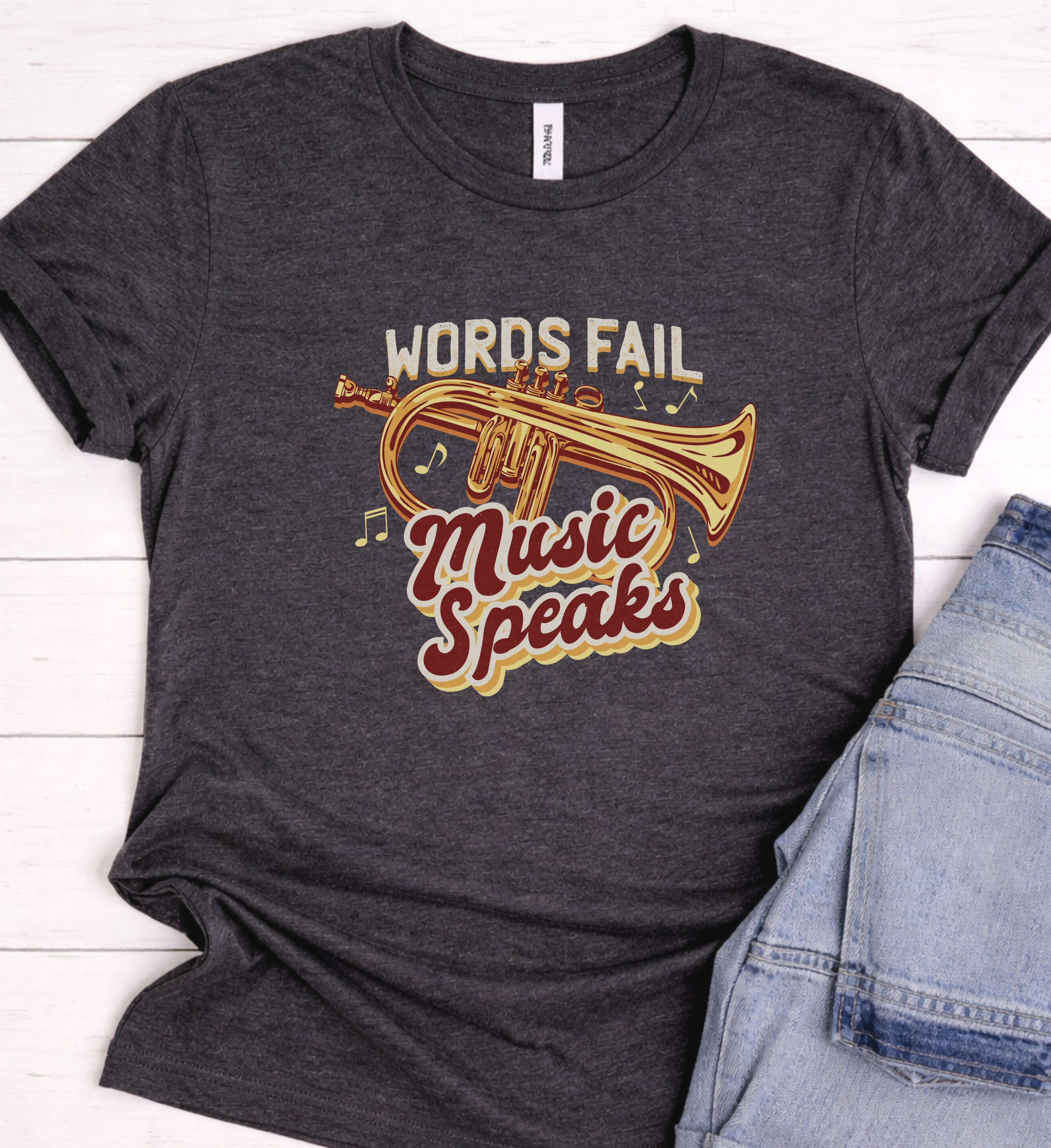 Trumpet Words Fail - Music Speaks.