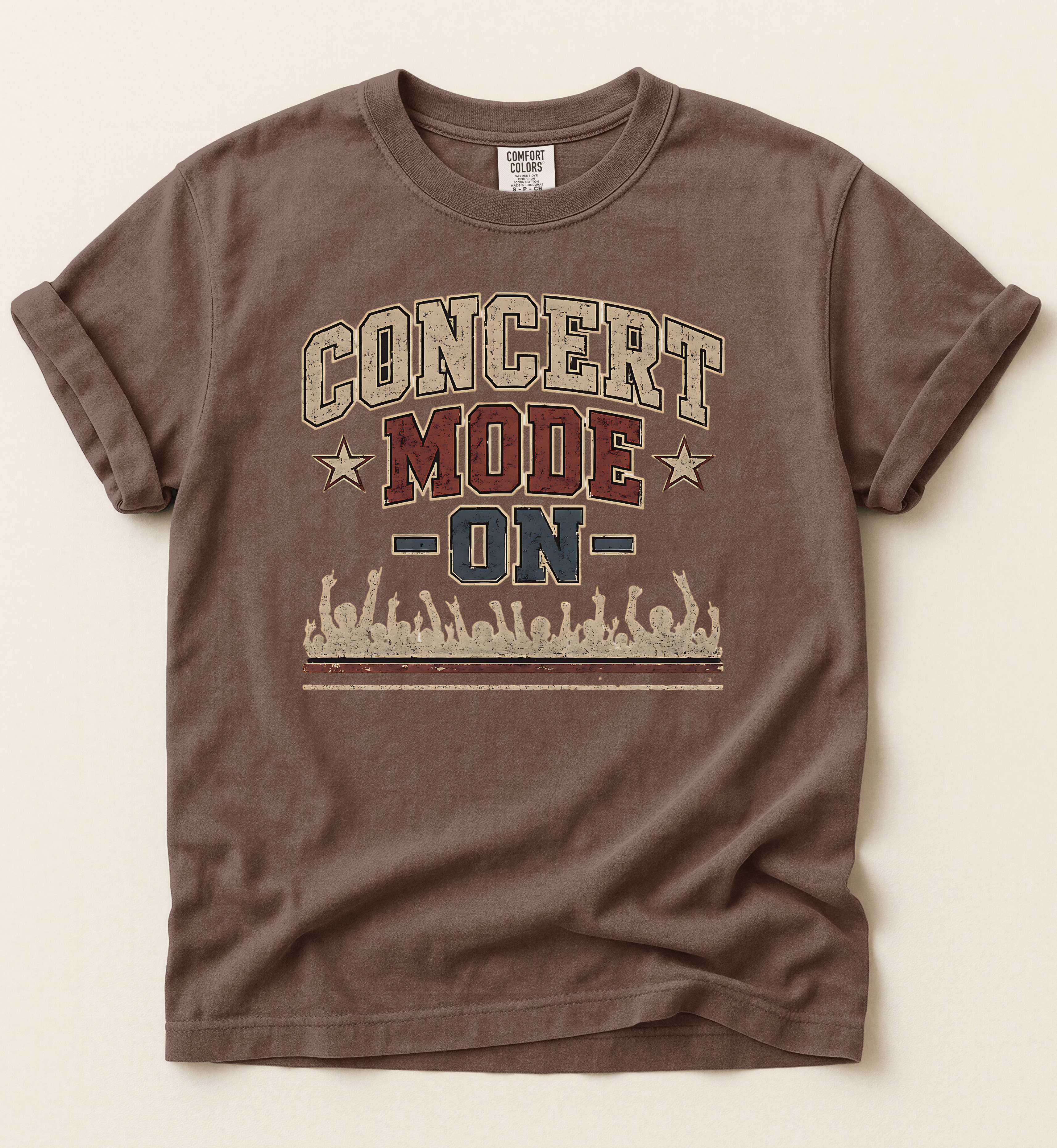 Concert Mode On – Country Music Lifestyle Tee
