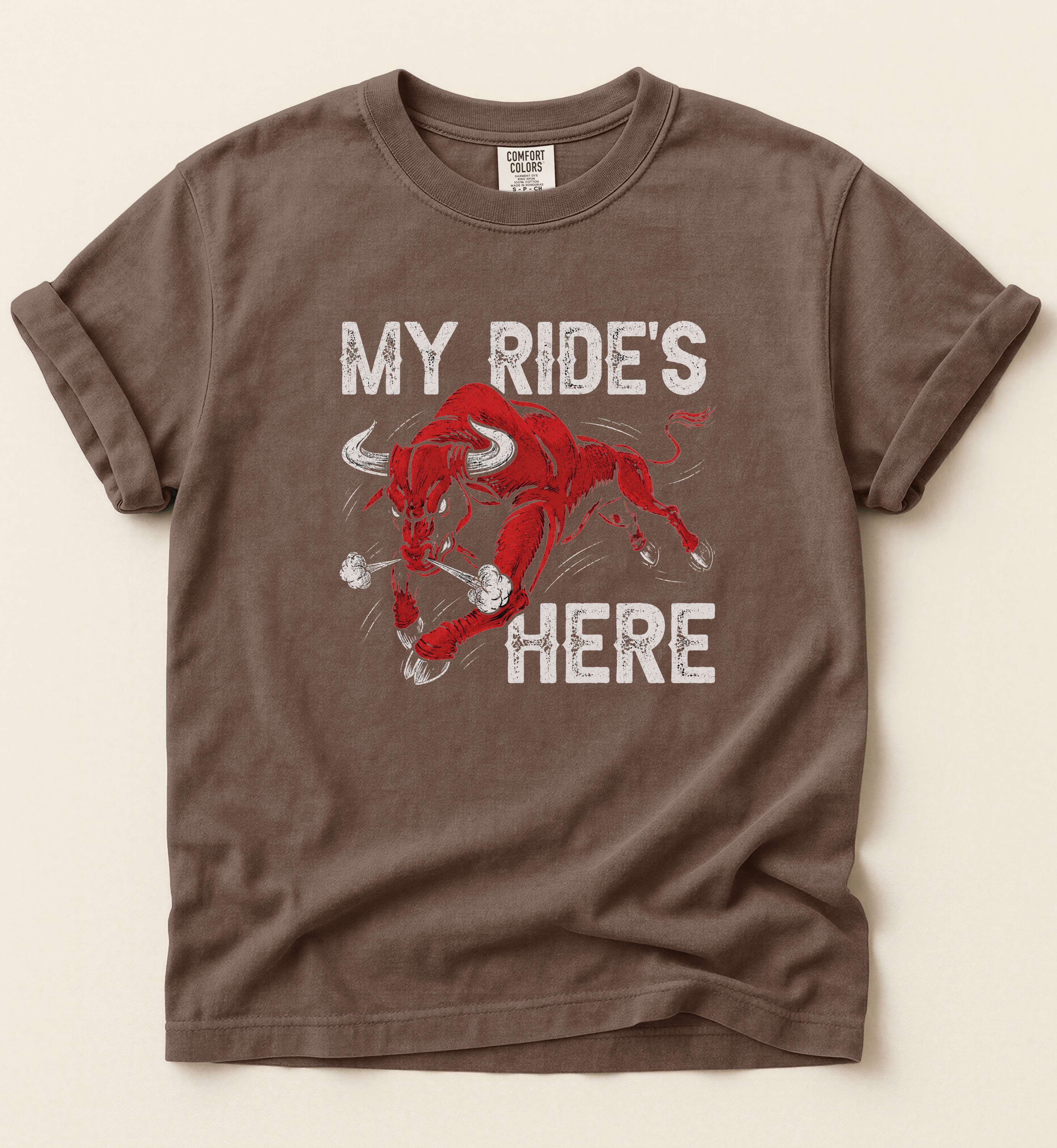 My Ride's Here – Rodeo Lifestyle Tee