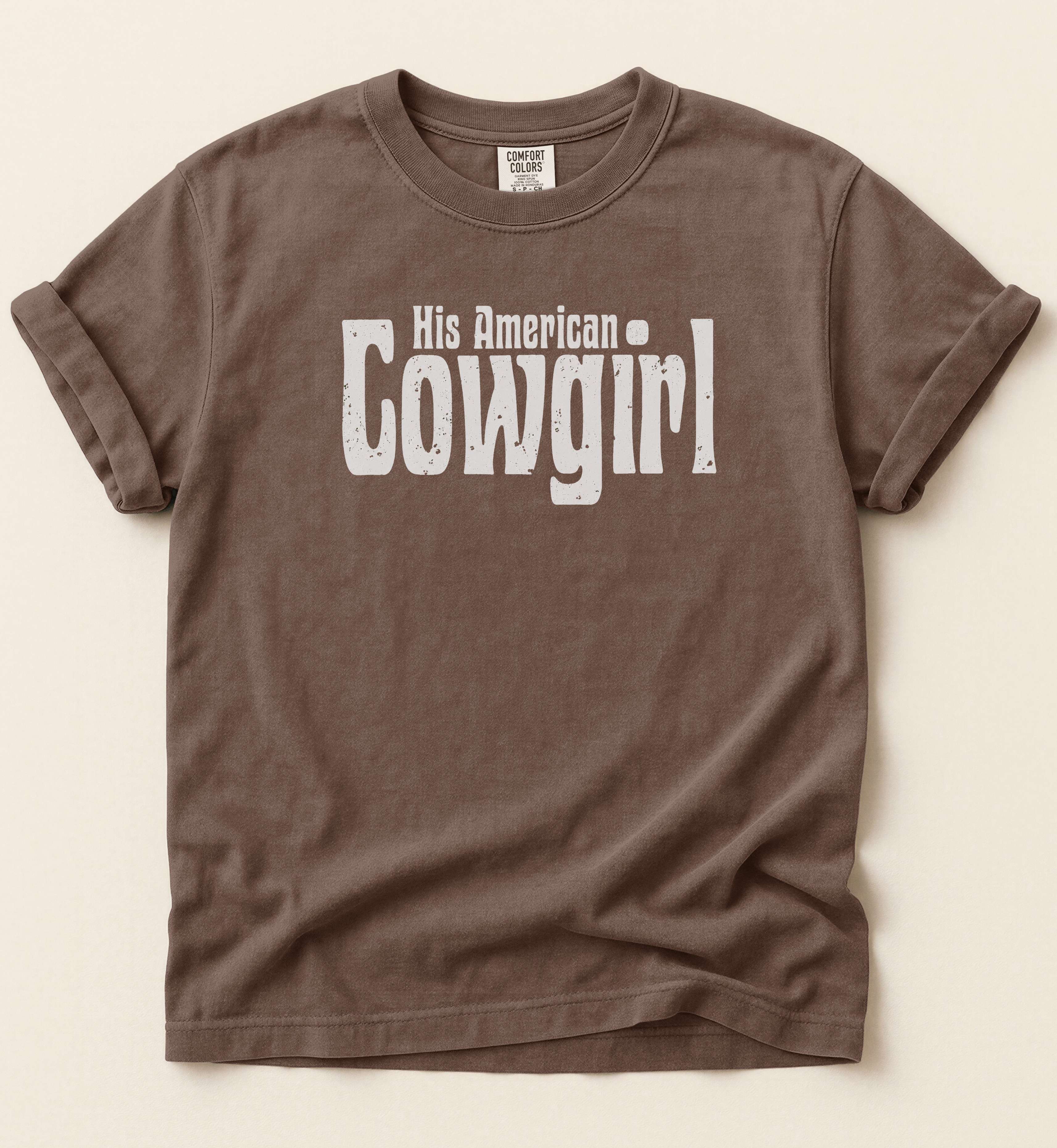 His American Cowgirl – Country Couple Tee