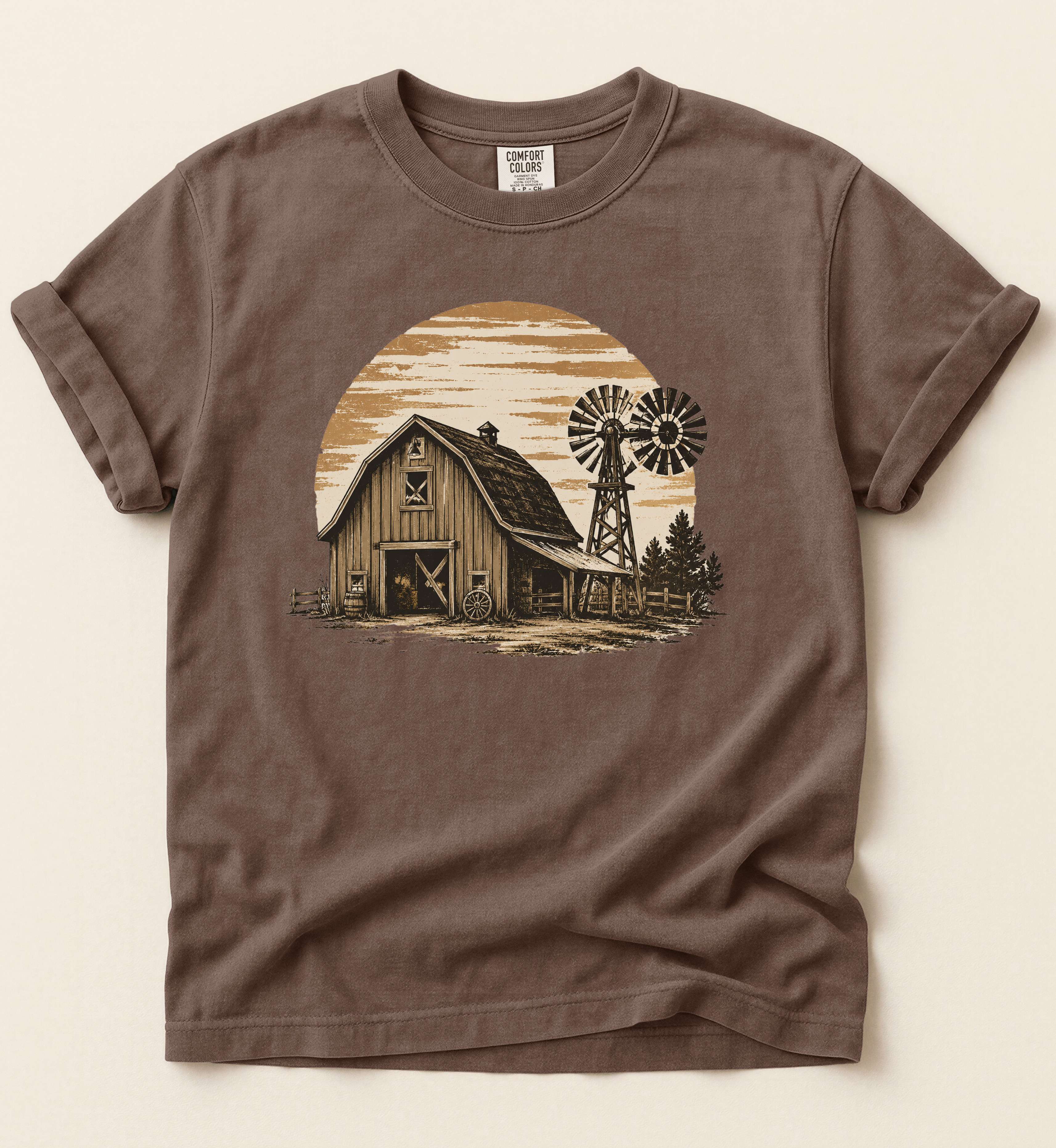 Rustic Barn Comfort Colors Shirt