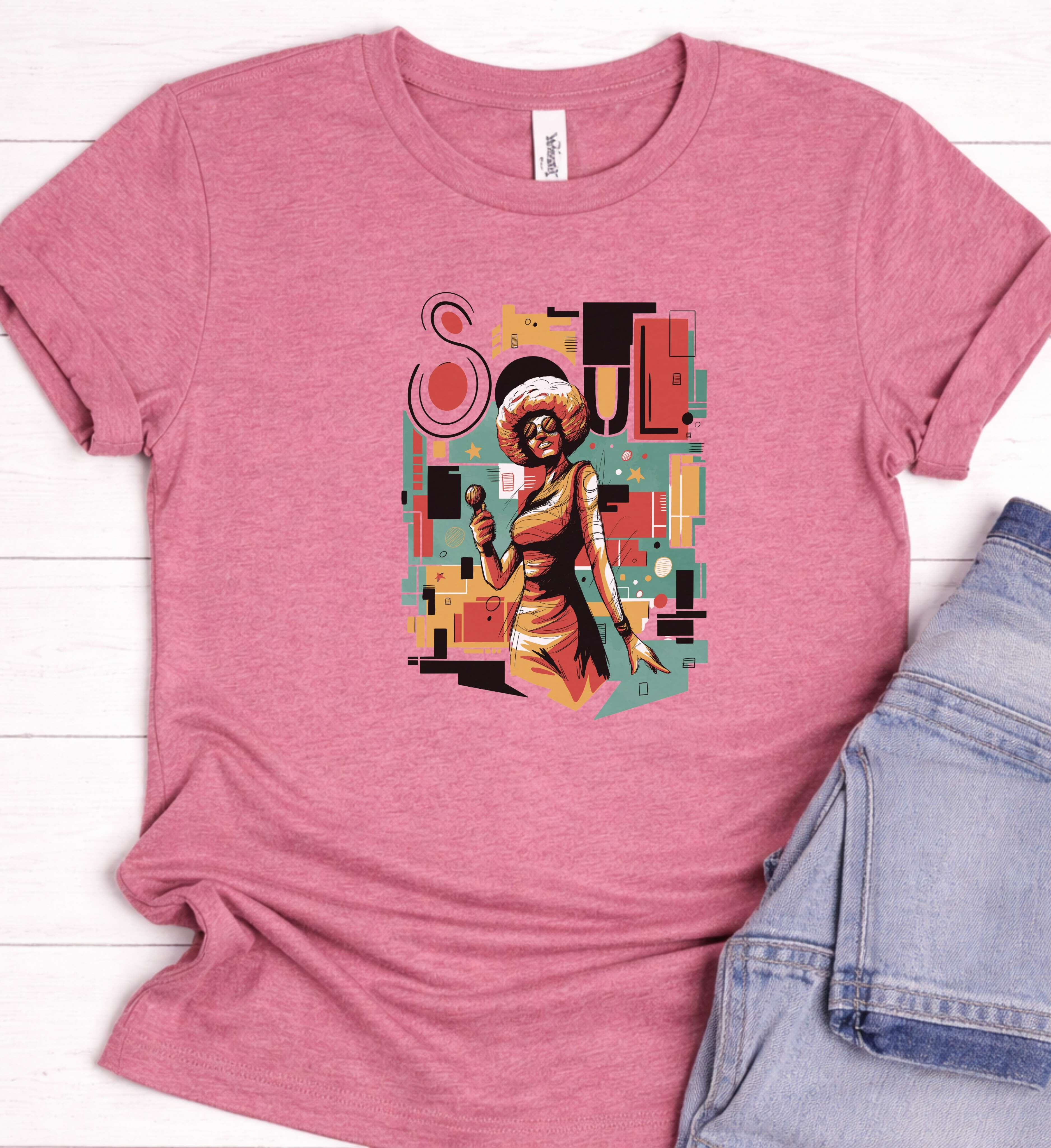 Soul Music Shirt – Retro Funk Disco Graphic Tee