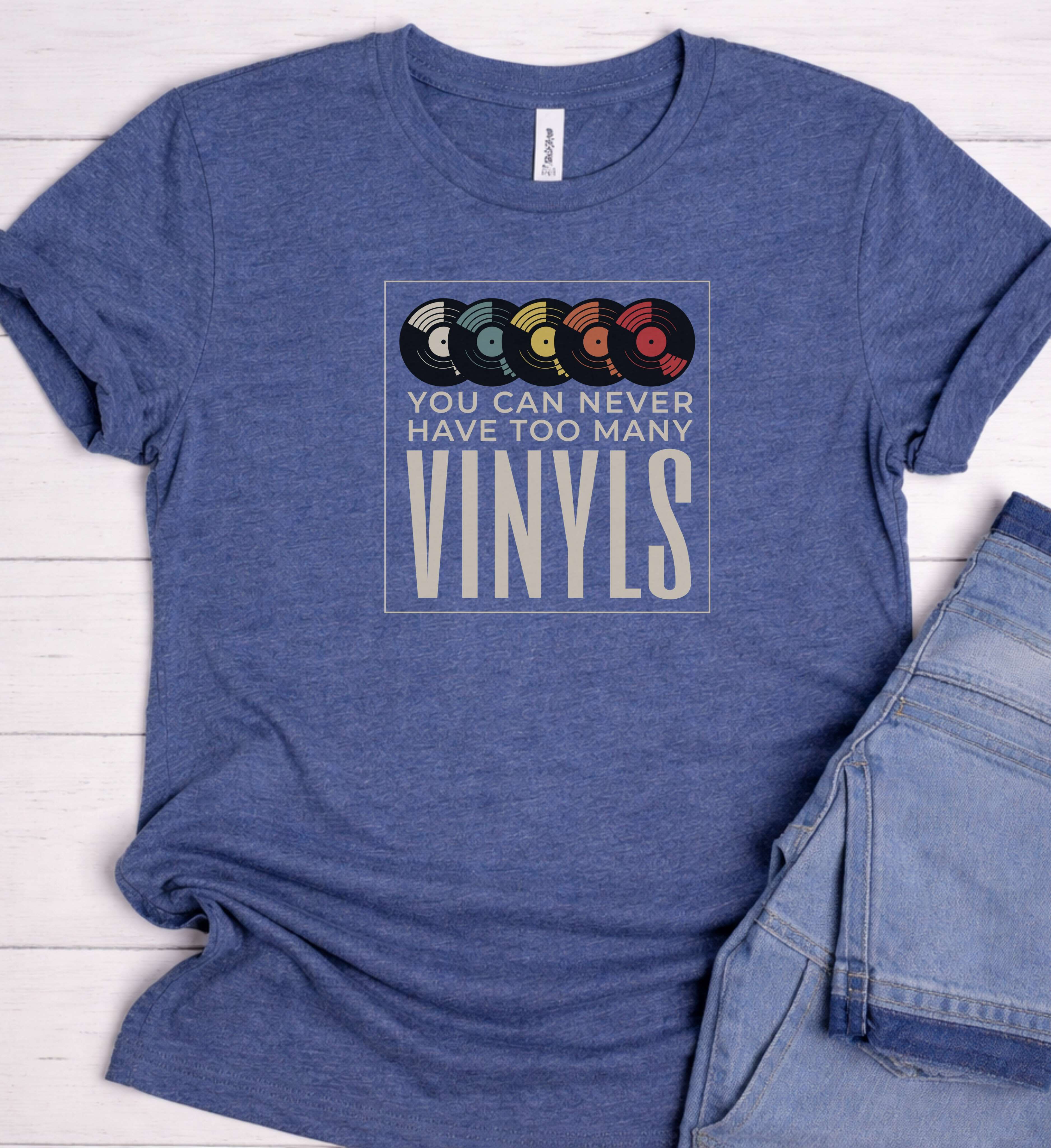 Vinyl Record Shirt – You Can Never Have Too Many Vinyls