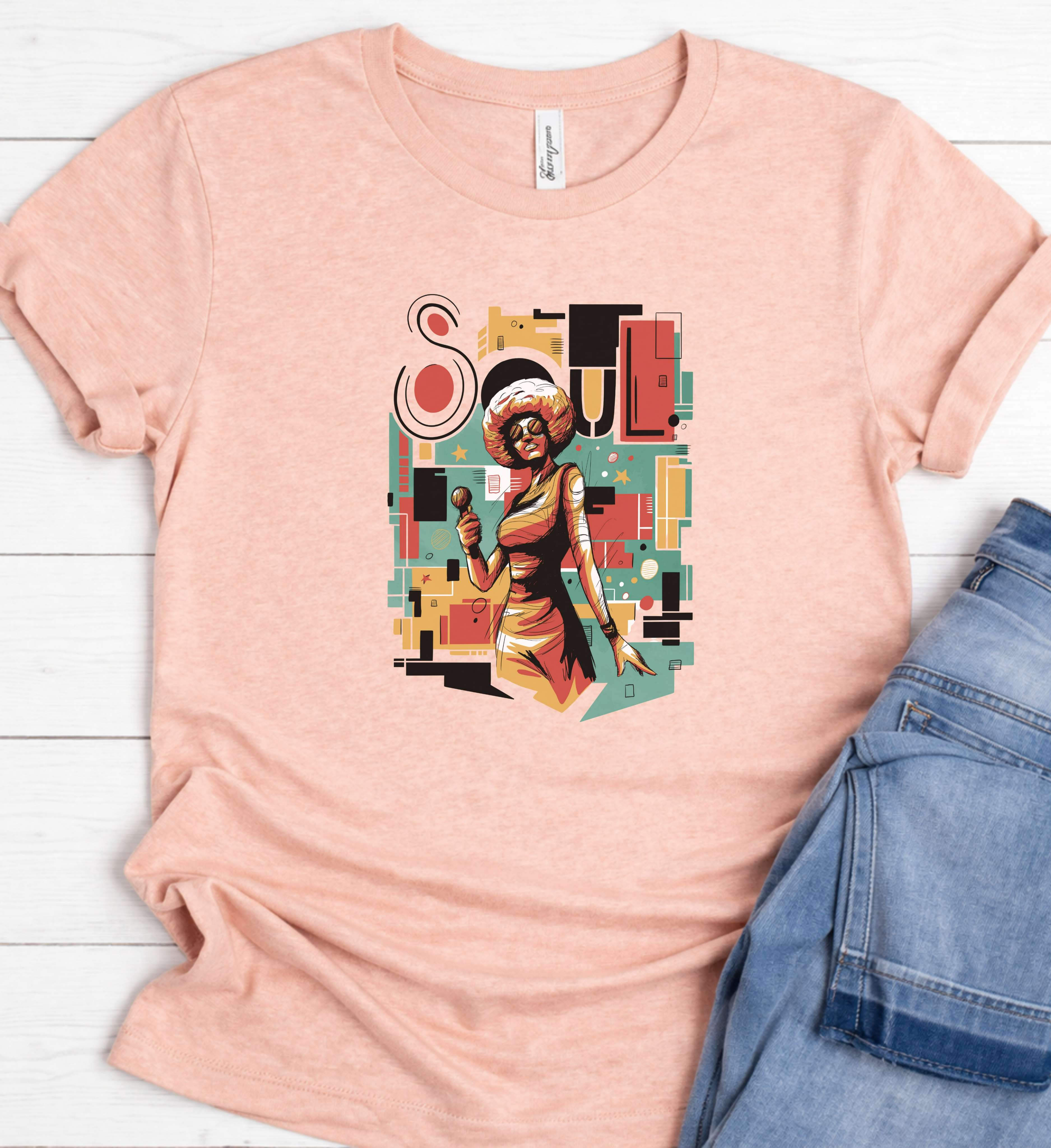 Soul Music Shirt – Retro Funk Disco Graphic Tee