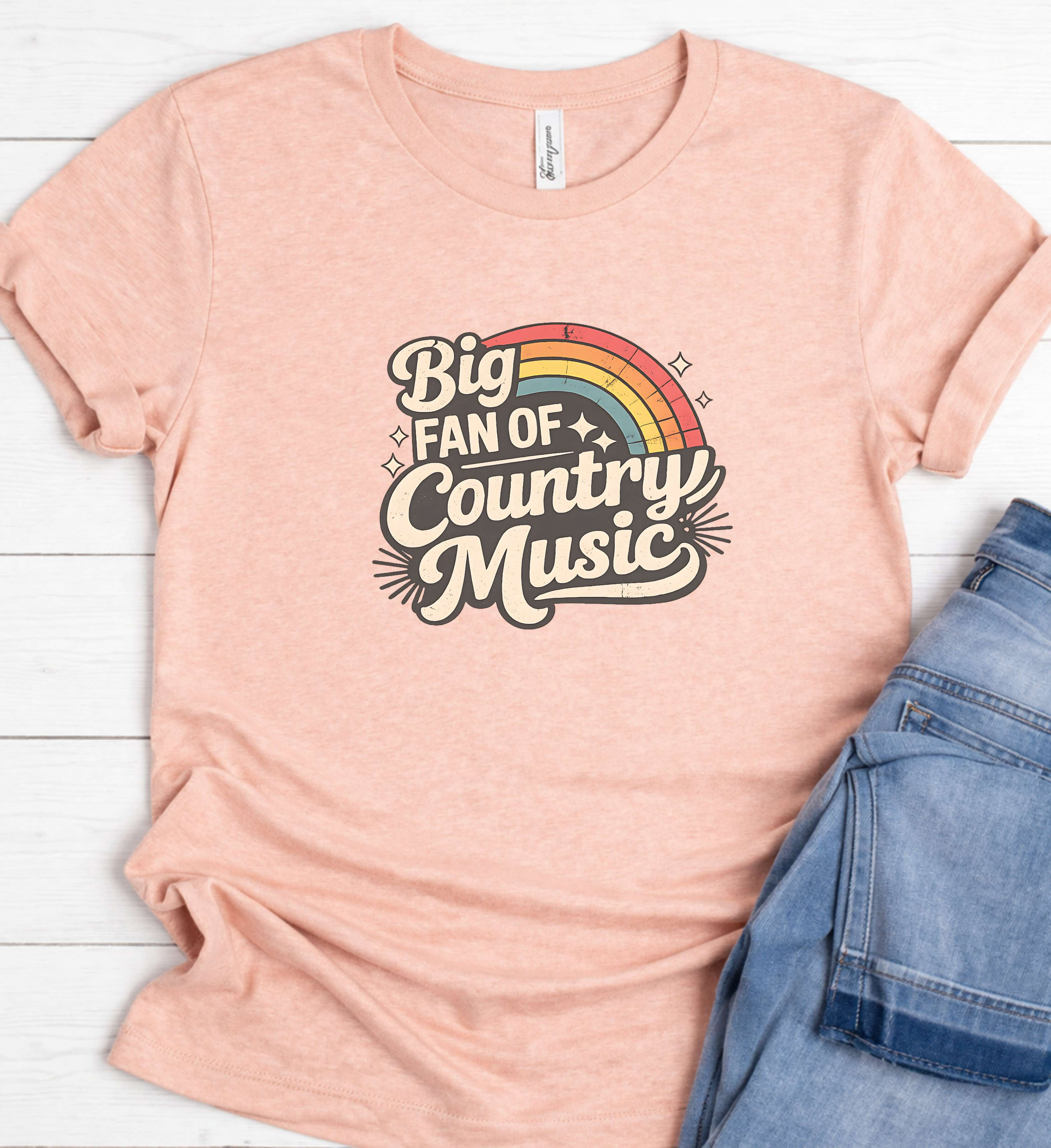 Country Music Shirt – Retro Western Country Tee
