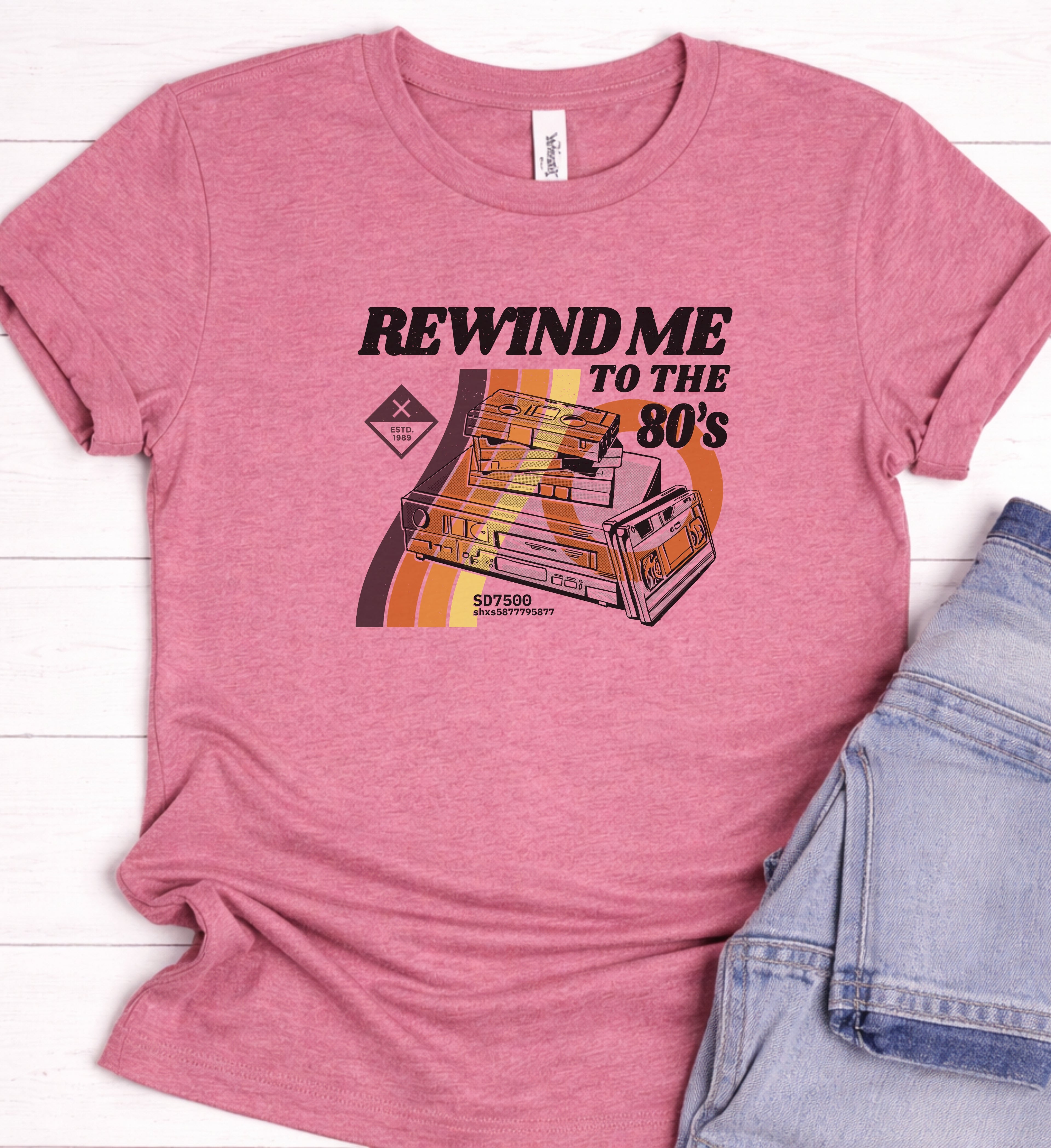 Retro Cassette Shirt – Vintage Analog Music Tee