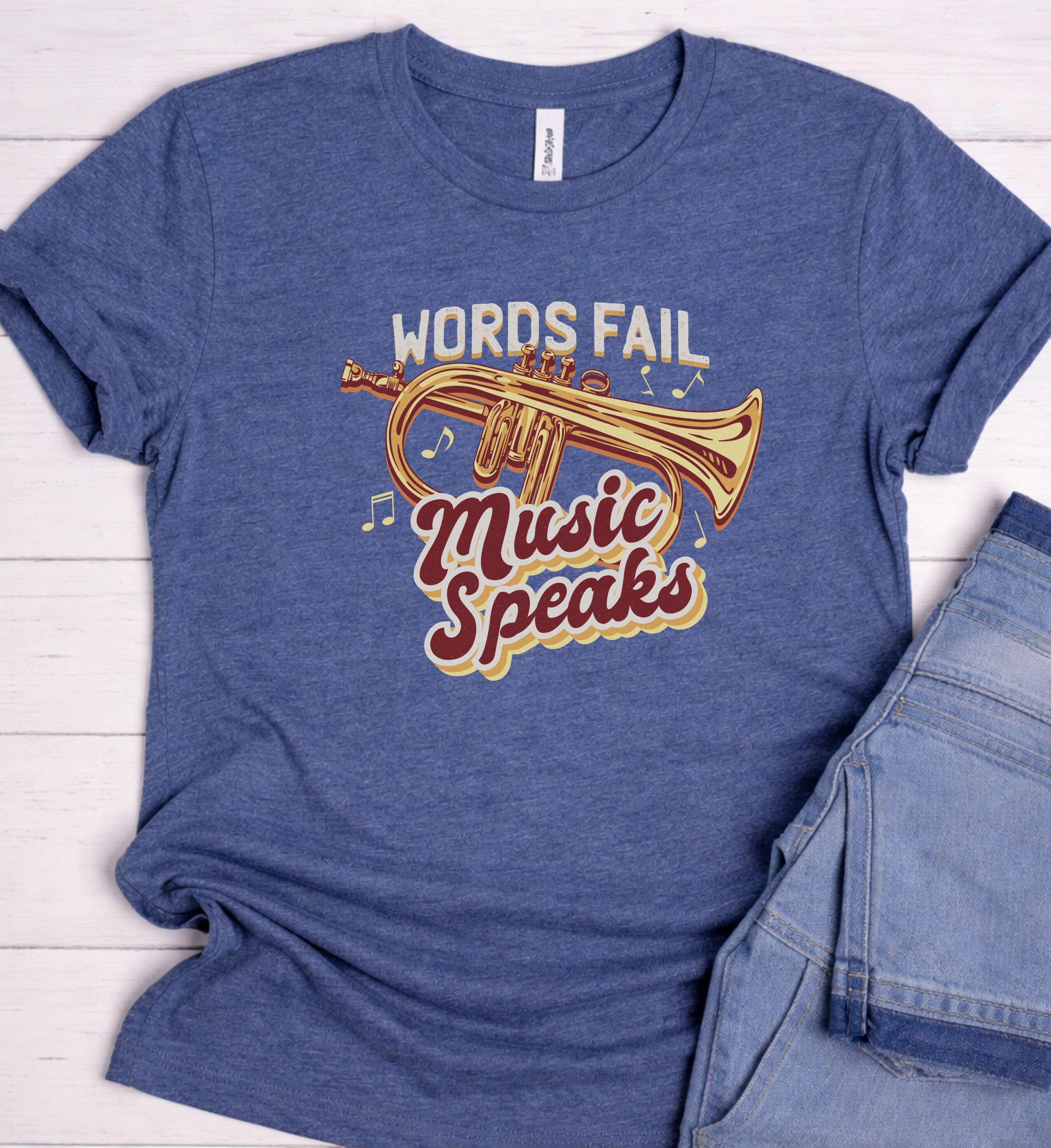 Trumpet Words Fail - Music Speaks.