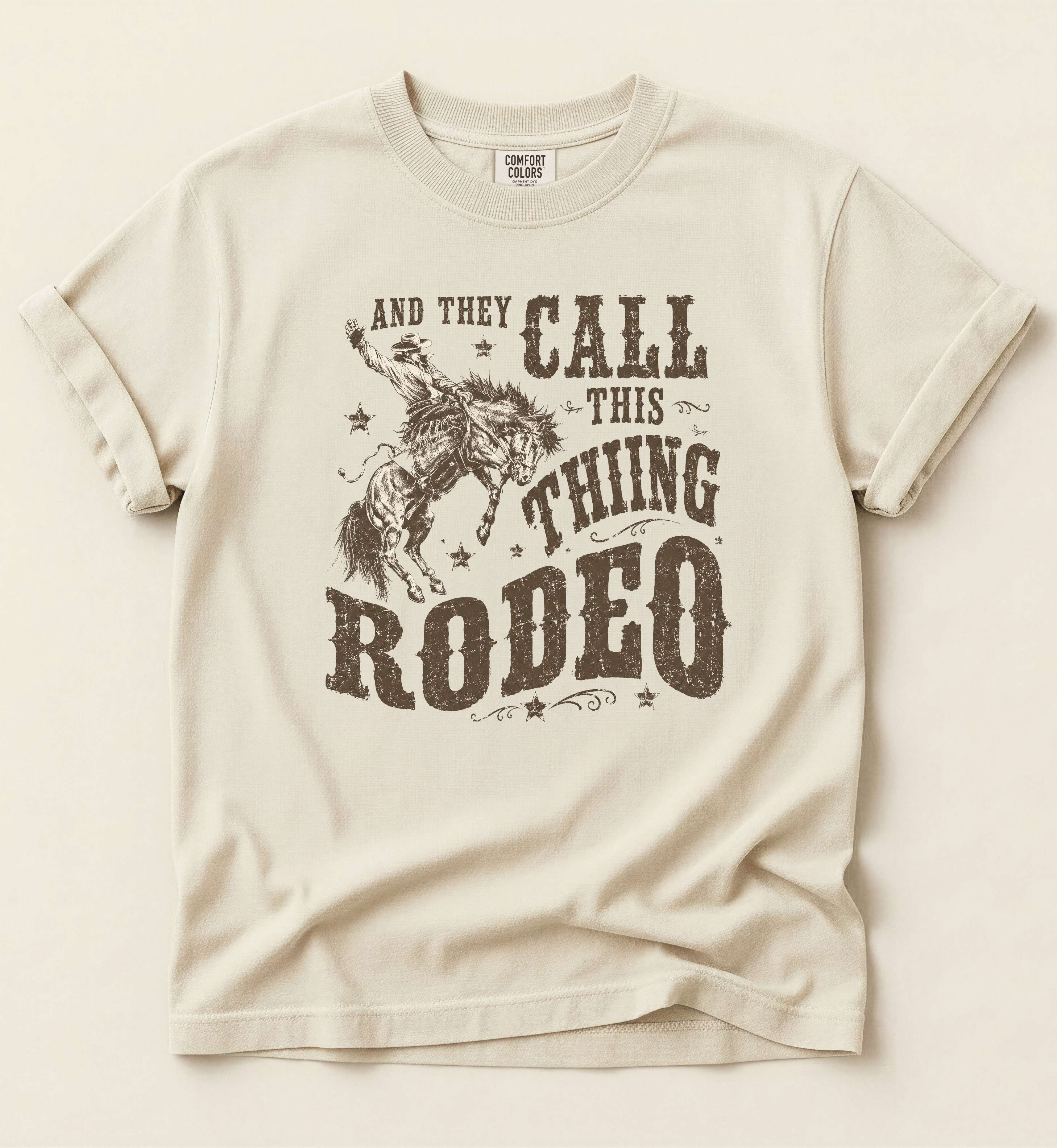 And They Call This Thing Rodeo – Vintage Rodeo Tee