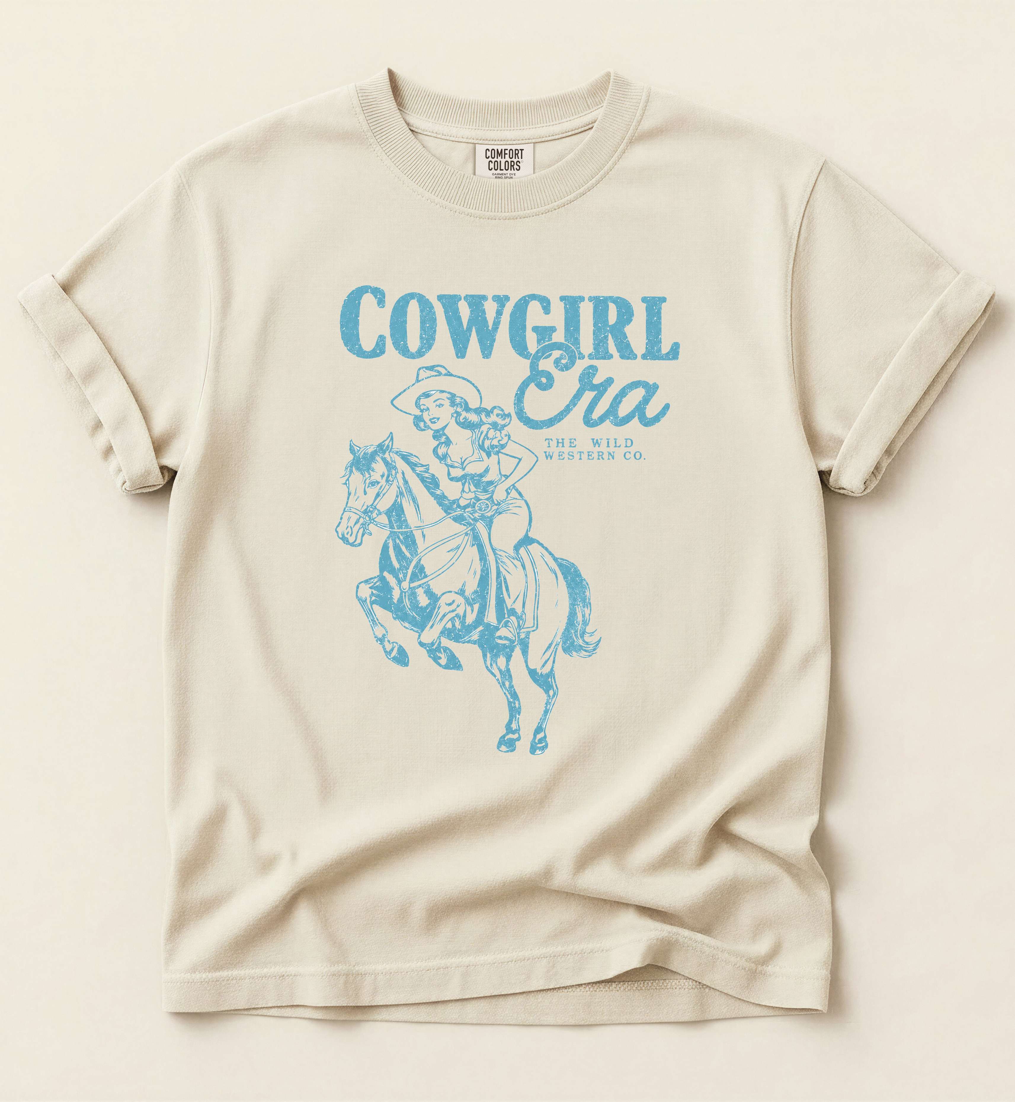 Cowgirl Era – Vintage Western Lifestyle Tee