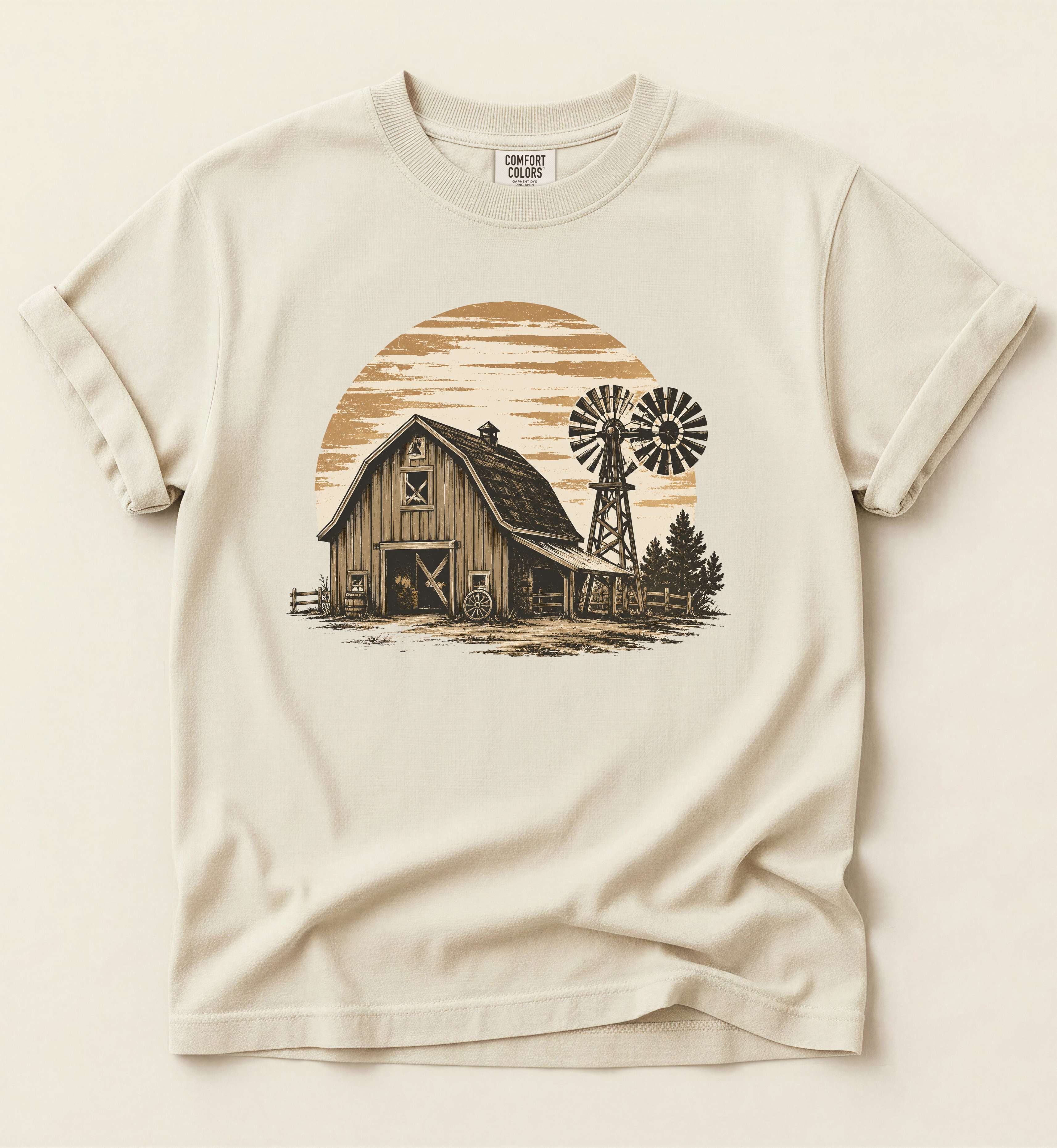 Rustic Barn Comfort Colors Shirt