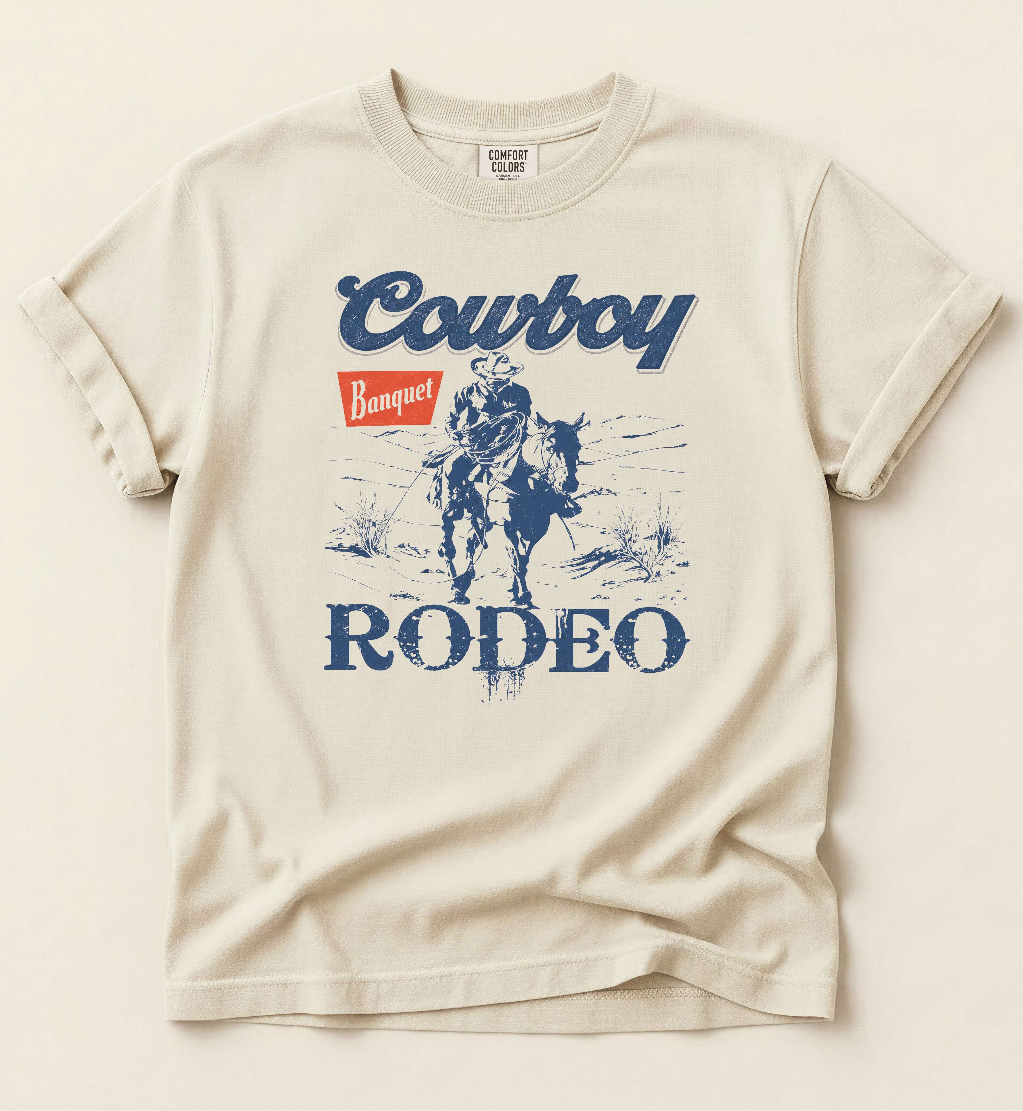 Cowboy Rodeo – Vintage Western Rider Tee