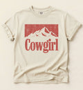 Cowgirl – Vintage Western Mountain Tee