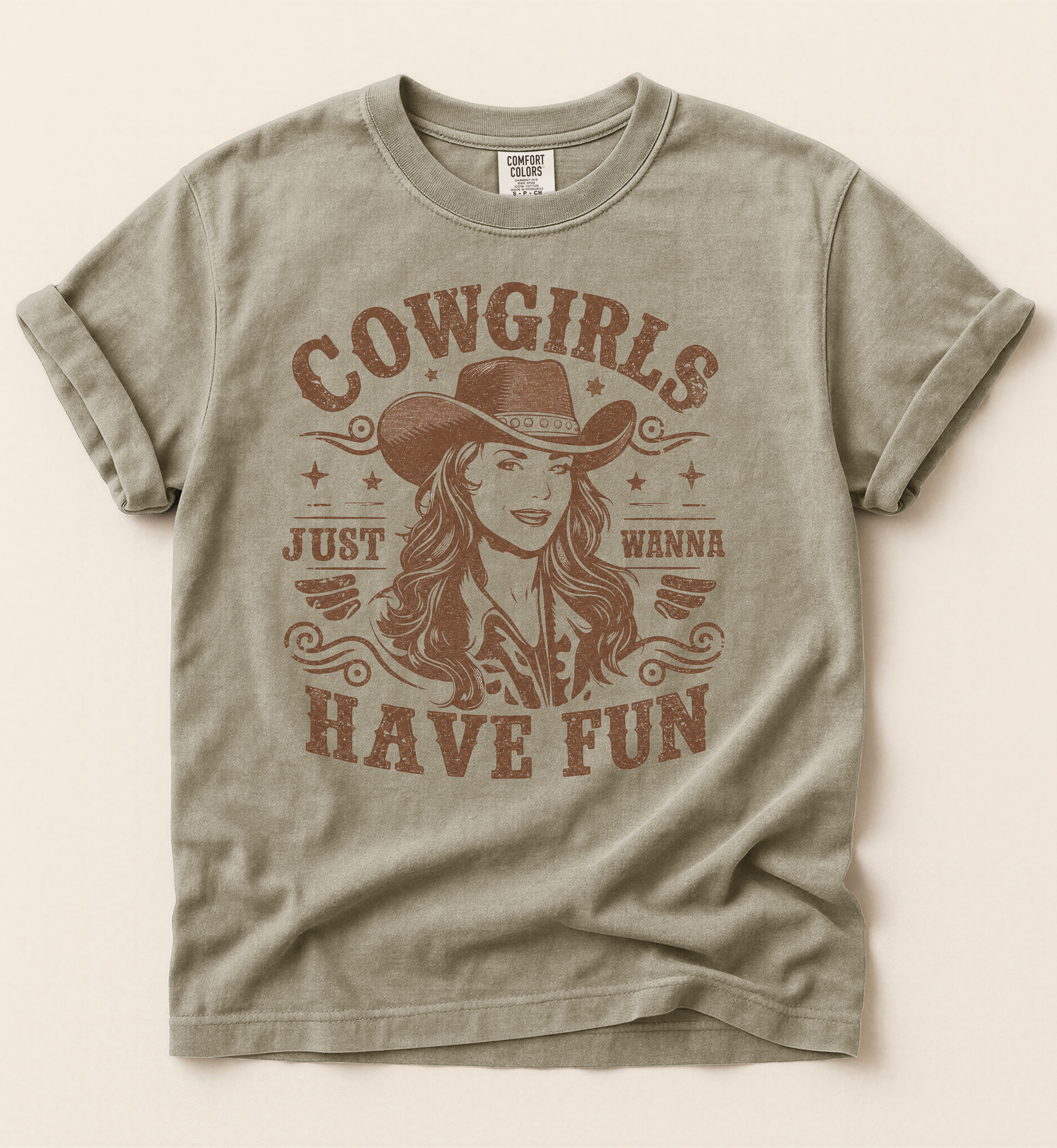 Cowgirls Just Wanna Have Fun – Vintage Western Tee
