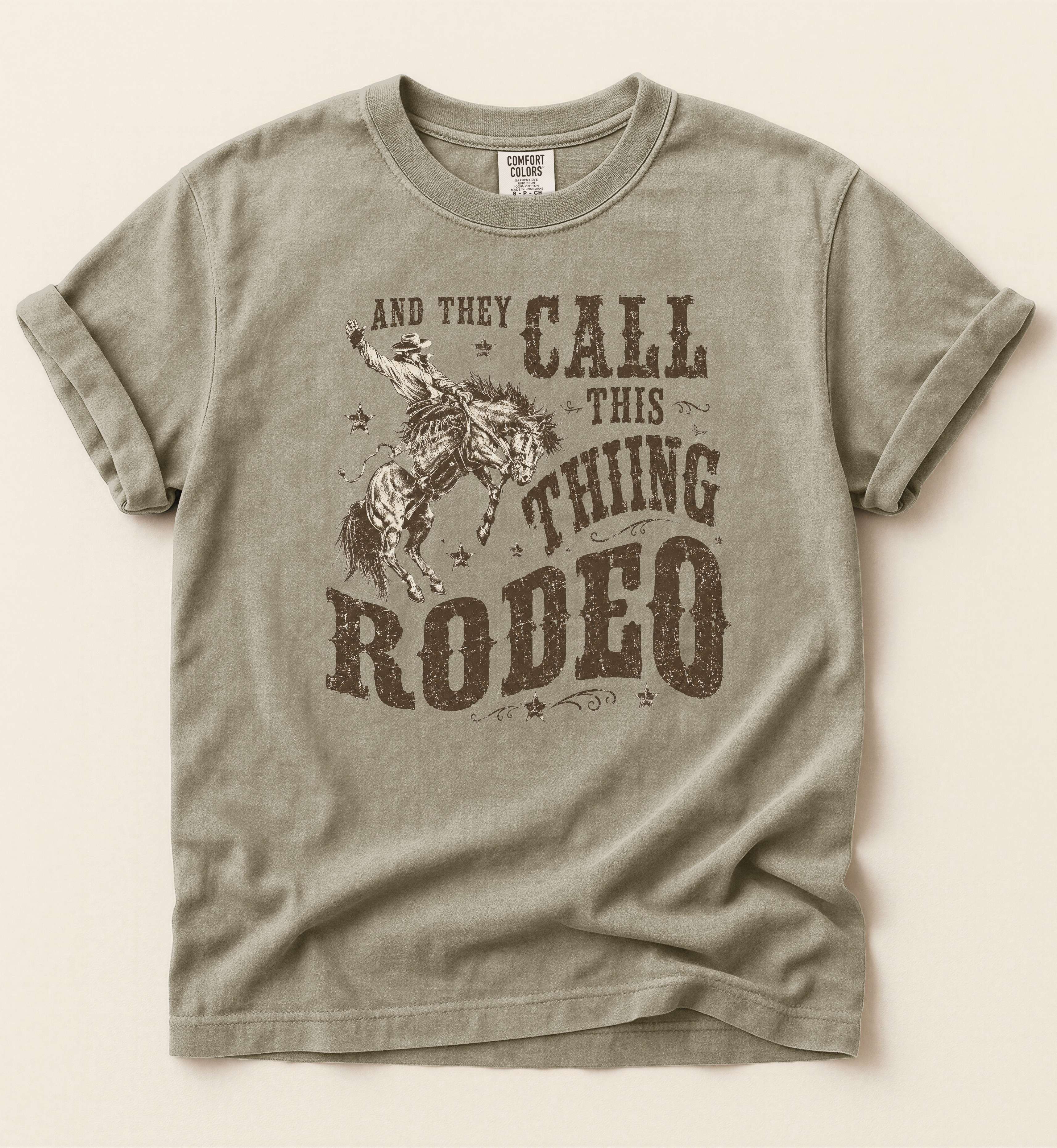 And They Call This Thing Rodeo – Vintage Rodeo Tee