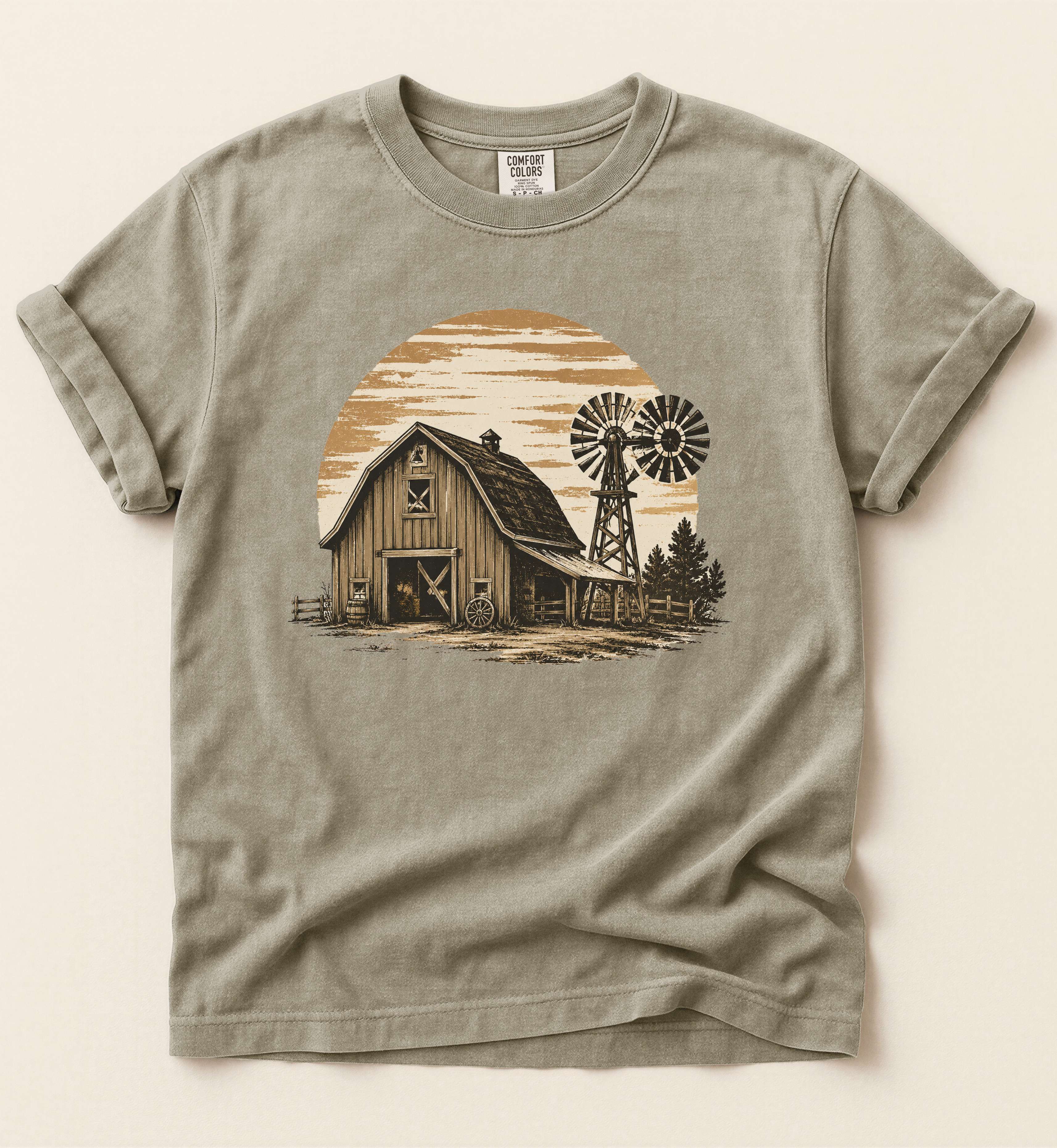 Rustic Barn Comfort Colors Shirt