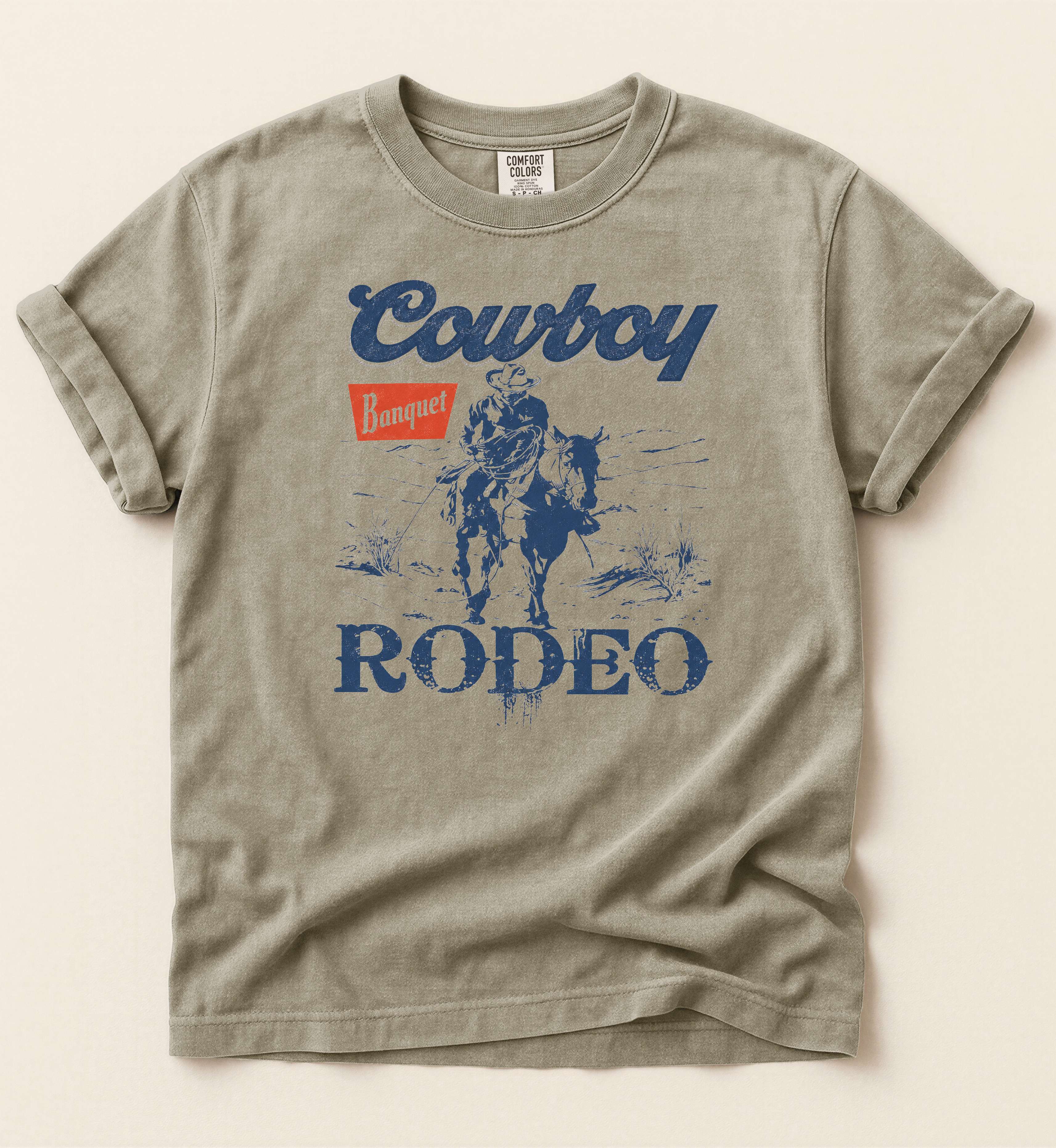 Cowboy Rodeo – Vintage Western Rider Tee