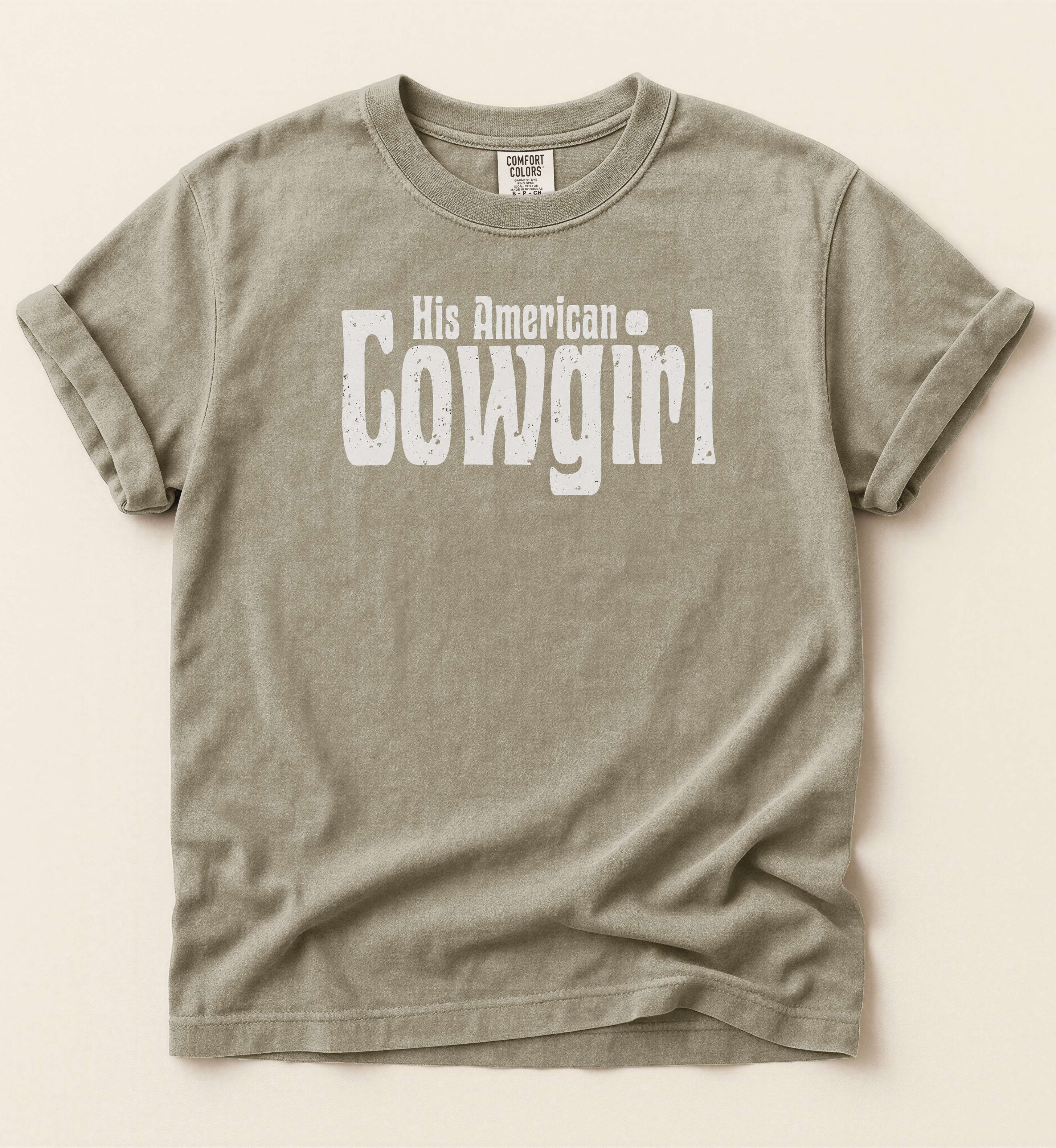 His American Cowgirl – Country Couple Tee